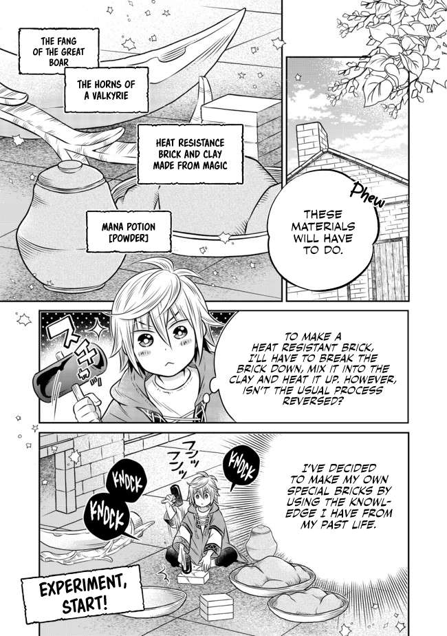 Isekai no Binbou Nouka ni Tensei Shita Node, Renga wo Tsukutte Shiro wo Tateru Koto ni Shimashita chapter 10.1 page 10