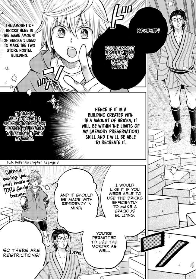 Isekai no Binbou Nouka ni Tensei Shita Node, Renga wo Tsukutte Shiro wo Tateru Koto ni Shimashita chapter 10.1 page 8