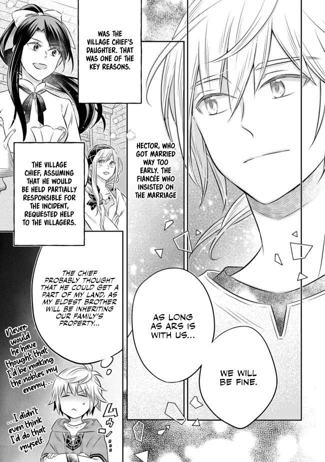 Isekai no Binbou Nouka ni Tensei Shita Node, Renga wo Tsukutte Shiro wo Tateru Koto ni Shimashita chapter 12.2 page 2
