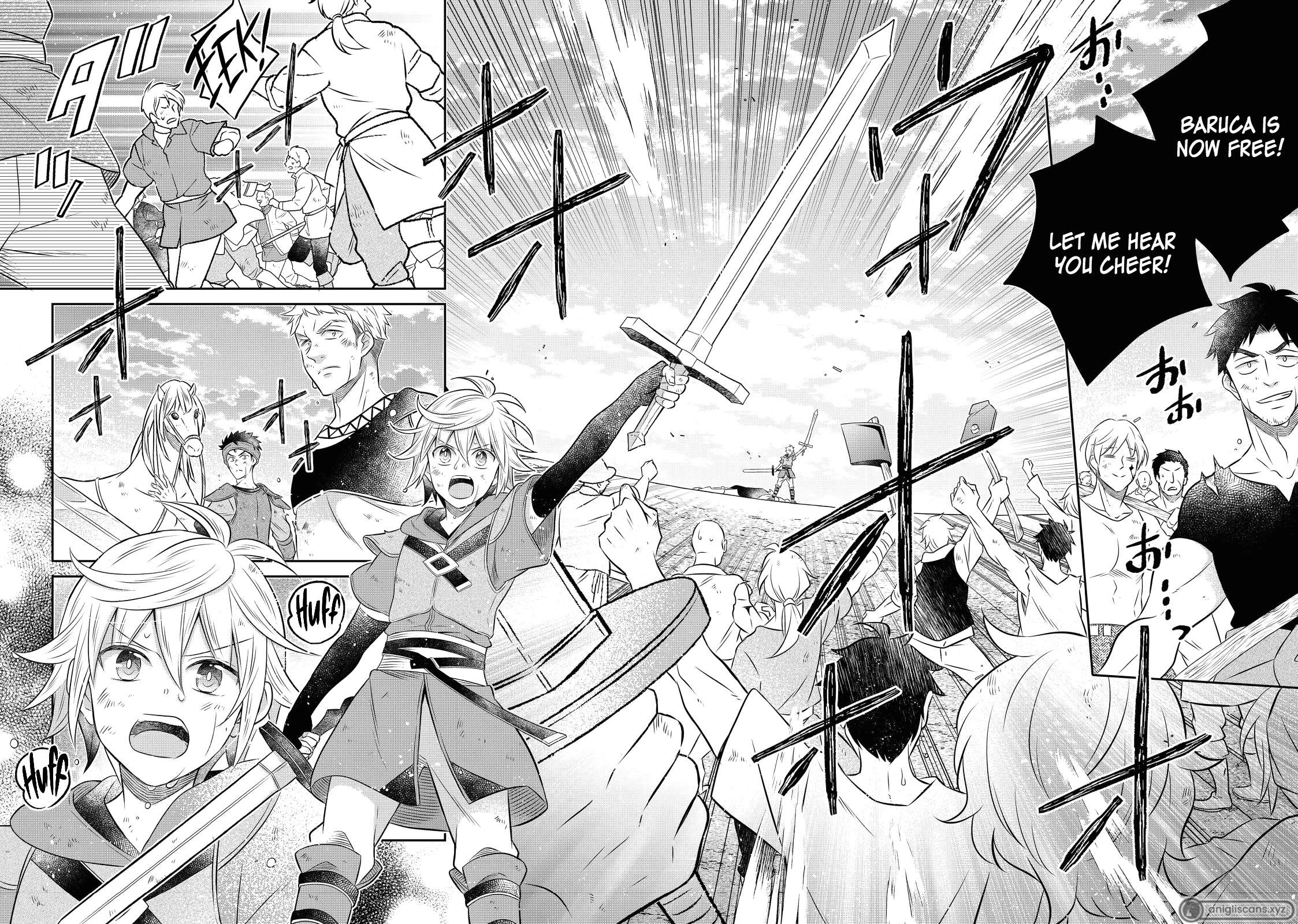 Isekai no Binbou Nouka ni Tensei Shita Node, Renga wo Tsukutte Shiro wo Tateru Koto ni Shimashita chapter 15.1 page 8