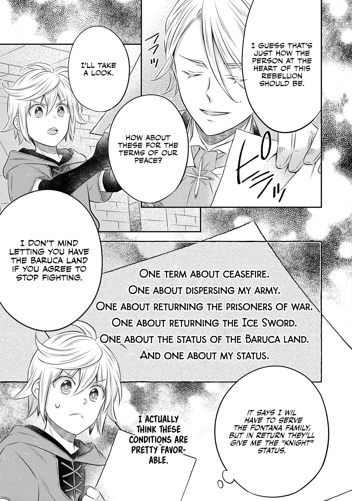 Isekai no Binbou Nouka ni Tensei Shita Node, Renga wo Tsukutte Shiro wo Tateru Koto ni Shimashita chapter 16 page 18