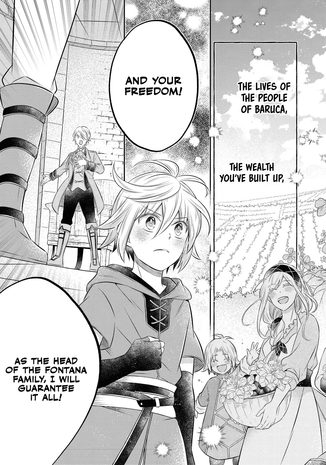 Isekai no Binbou Nouka ni Tensei Shita Node, Renga wo Tsukutte Shiro wo Tateru Koto ni Shimashita chapter 16 page 26