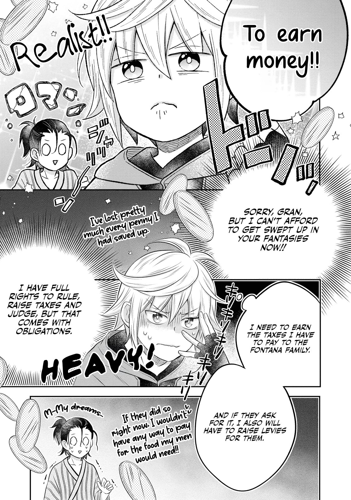 Isekai no Binbou Nouka ni Tensei Shita Node, Renga wo Tsukutte Shiro wo Tateru Koto ni Shimashita chapter 16 page 36