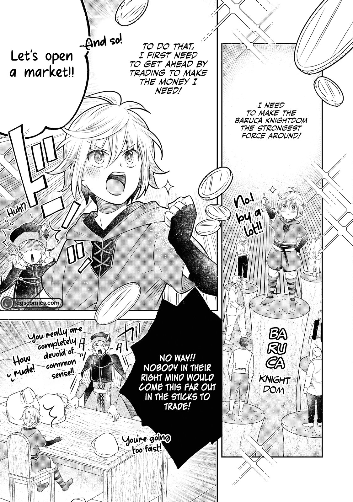 Isekai no Binbou Nouka ni Tensei Shita Node, Renga wo Tsukutte Shiro wo Tateru Koto ni Shimashita chapter 17.1 page 10