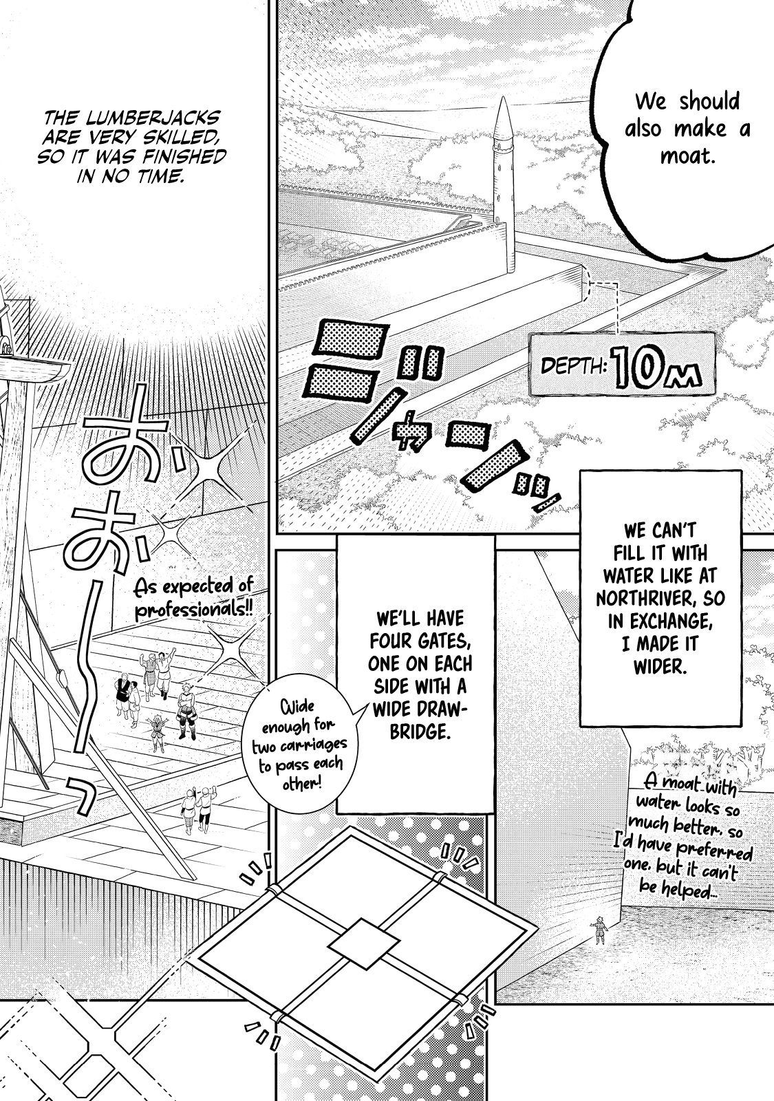 Isekai no Binbou Nouka ni Tensei Shita Node, Renga wo Tsukutte Shiro wo Tateru Koto ni Shimashita chapter 18.2 page 8