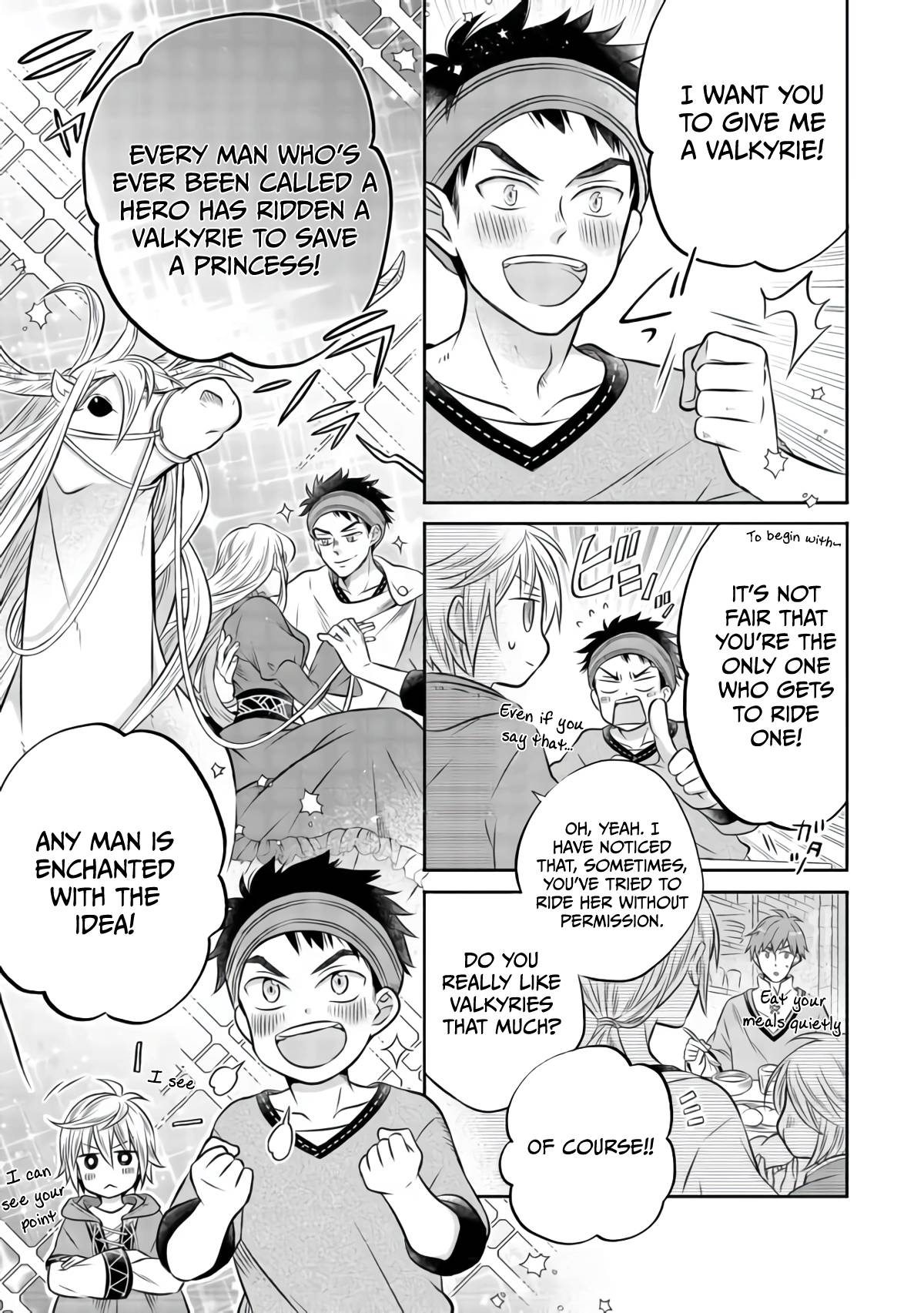 Isekai no Binbou Nouka ni Tensei Shita Node, Renga wo Tsukutte Shiro wo Tateru Koto ni Shimashita chapter 7.2 page 3