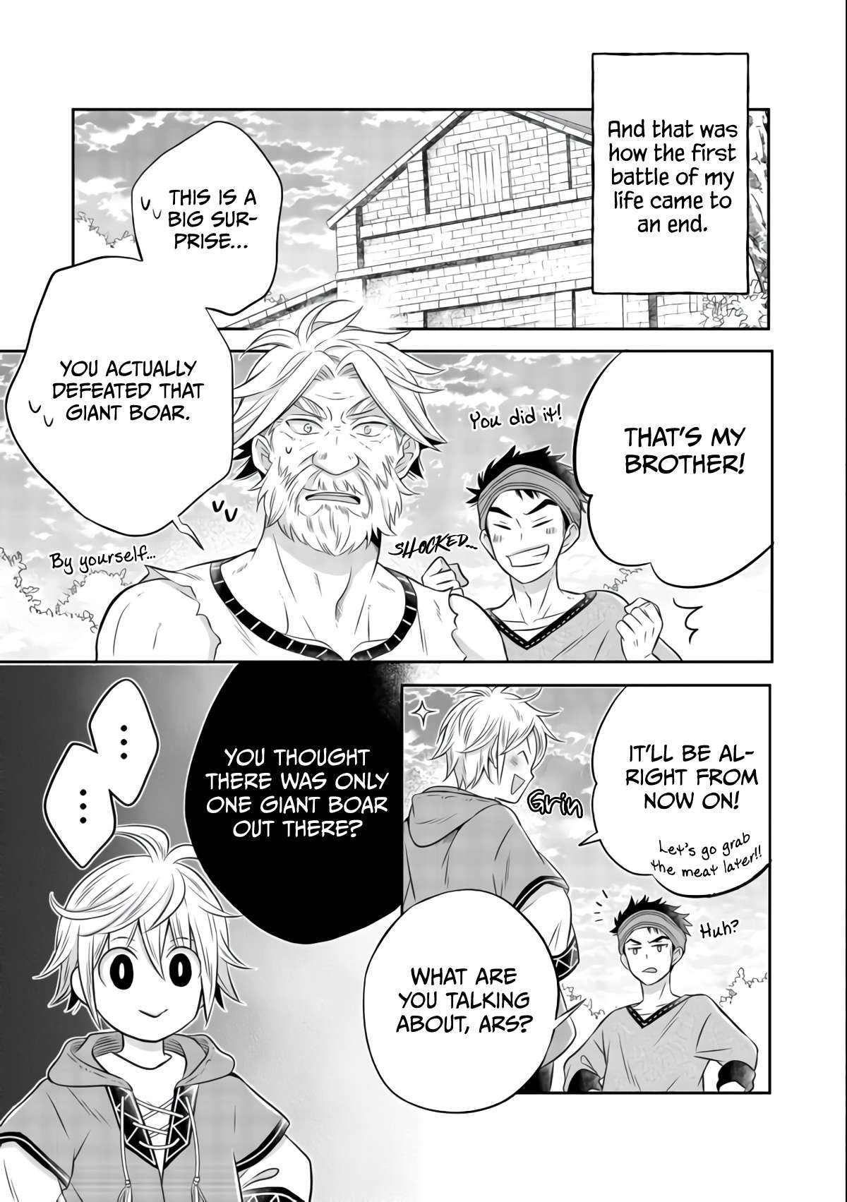 Isekai no Binbou Nouka ni Tensei Shita Node, Renga wo Tsukutte Shiro wo Tateru Koto ni Shimashita chapter 8.1 page 28