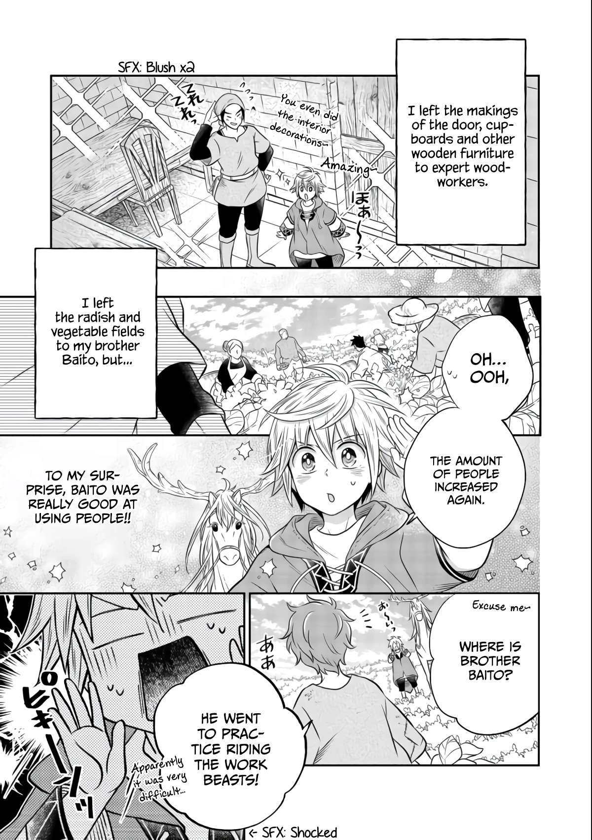 Isekai no Binbou Nouka ni Tensei Shita Node, Renga wo Tsukutte Shiro wo Tateru Koto ni Shimashita chapter 8.1 page 6