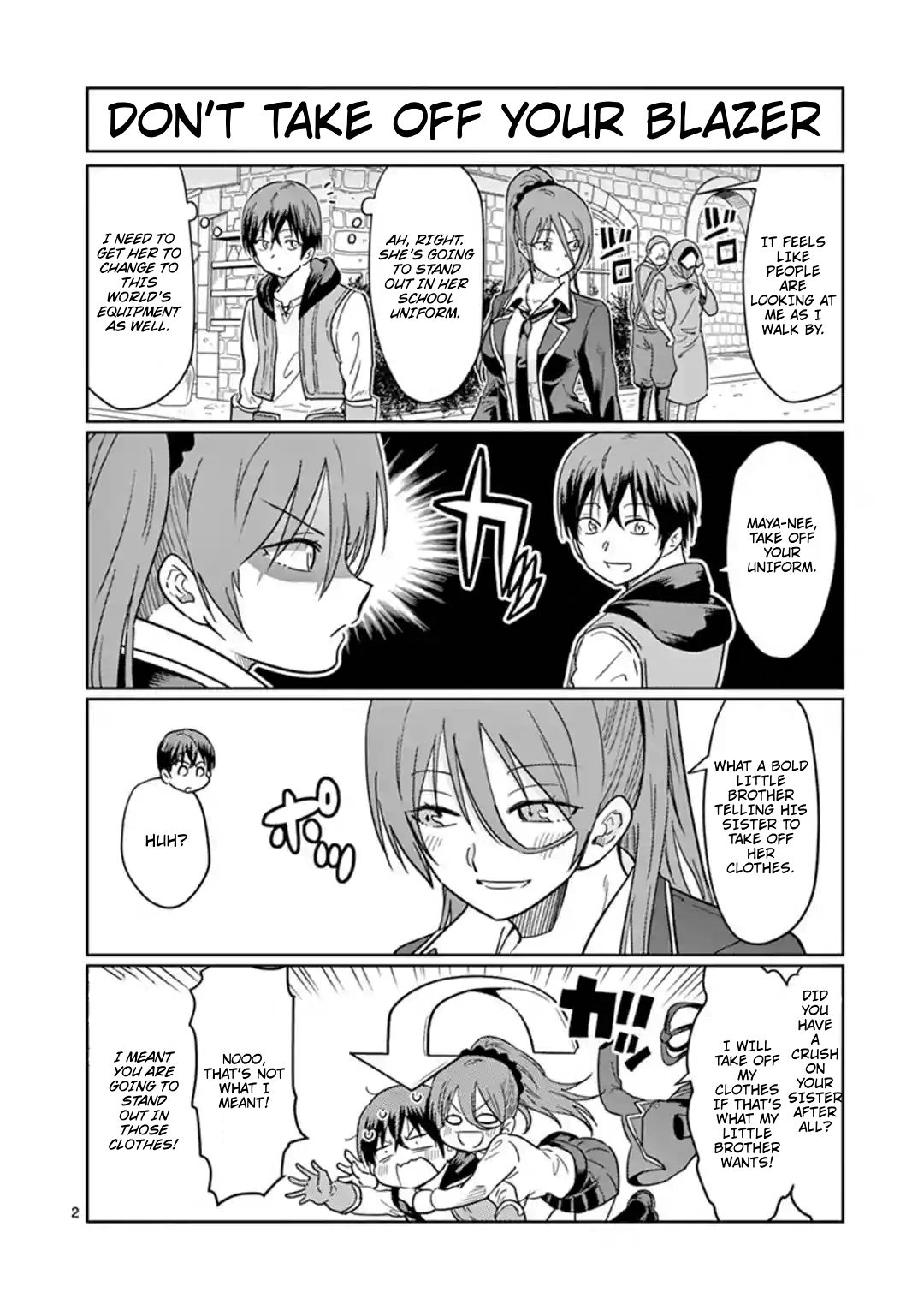 Isekai One Turn Kill Nee-san chapter 2.5 page 2