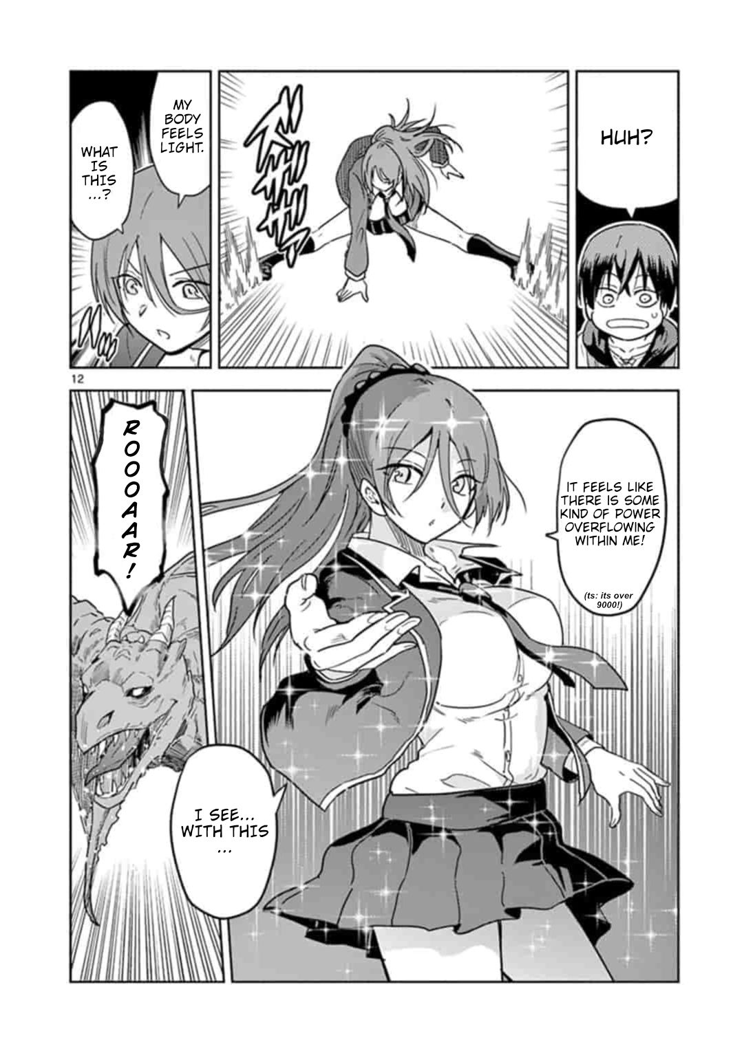 Isekai One Turn Kill Nee-san chapter 2 page 12