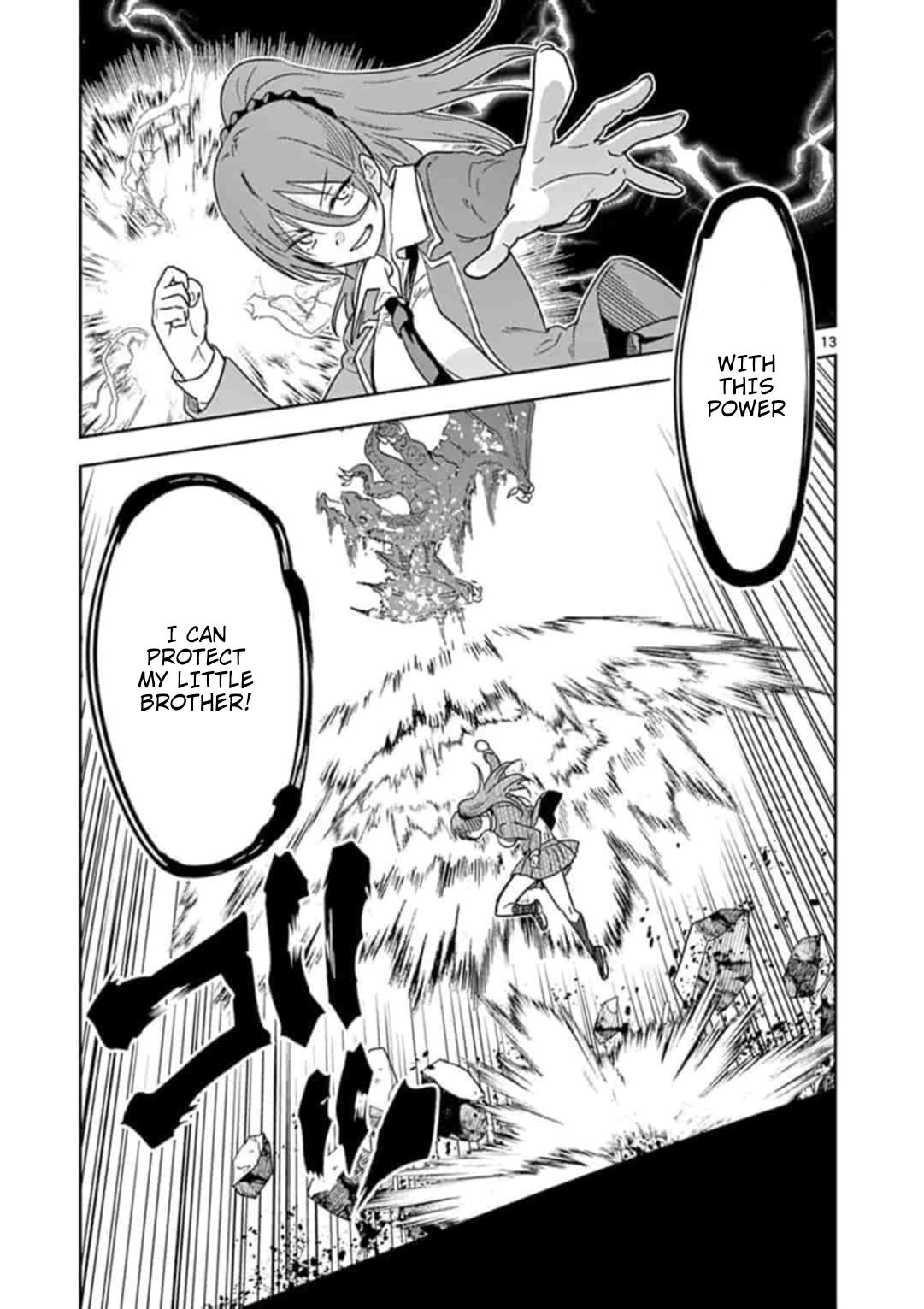 Isekai One Turn Kill Nee-san chapter 2 page 13