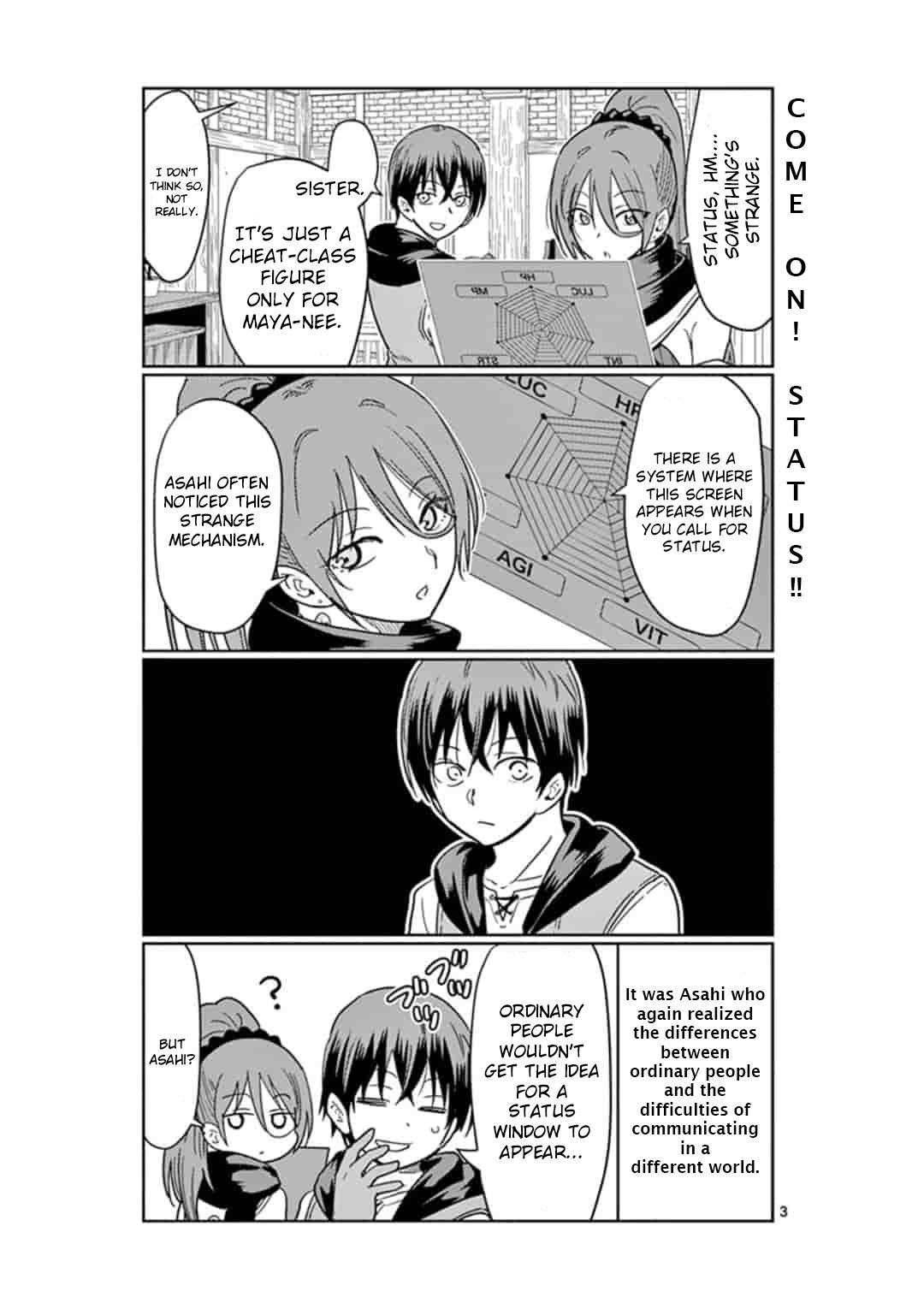 Isekai One Turn Kill Nee-san chapter 4.5 page 3