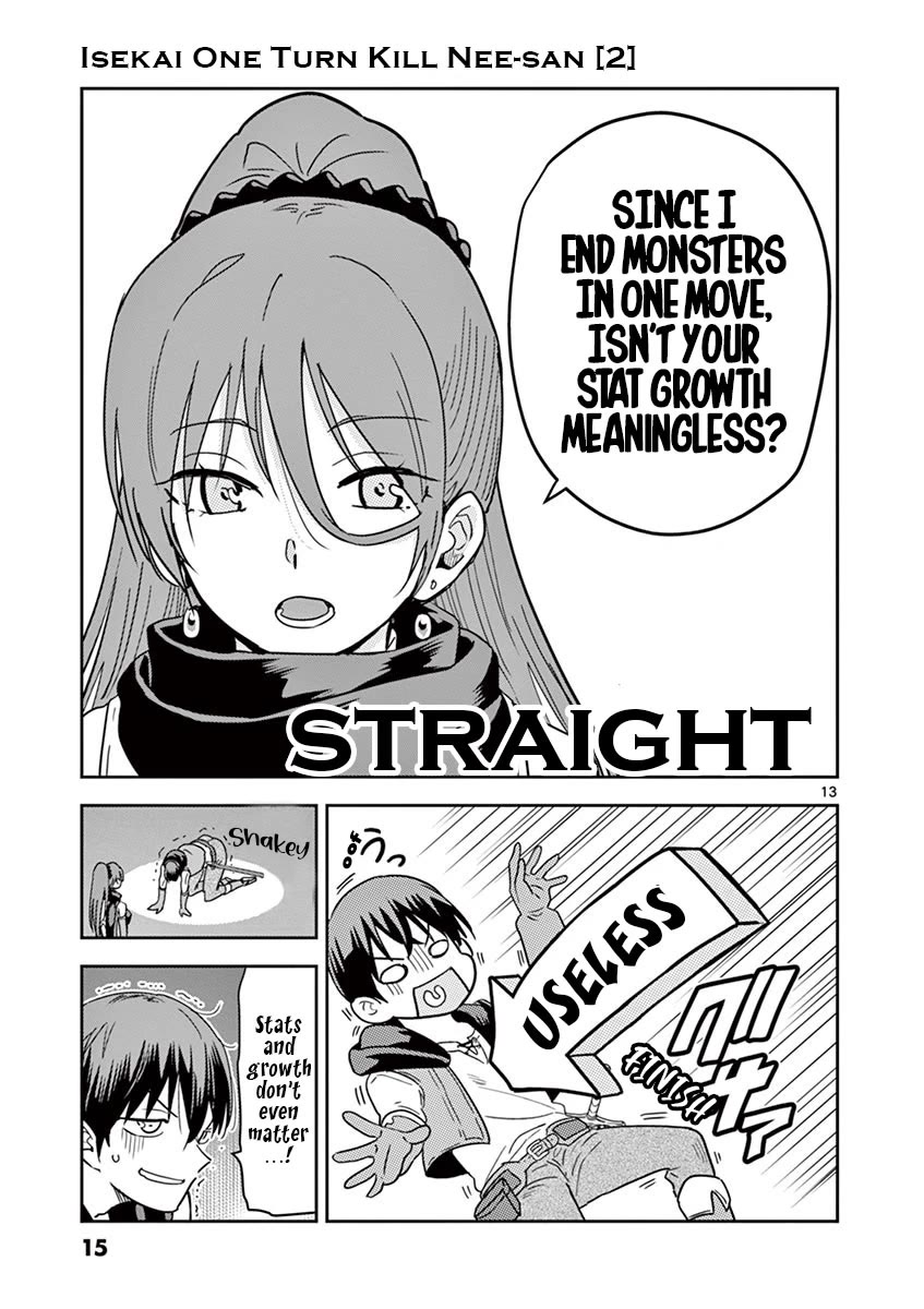 Isekai One Turn Kill Nee-san chapter 8 page 16