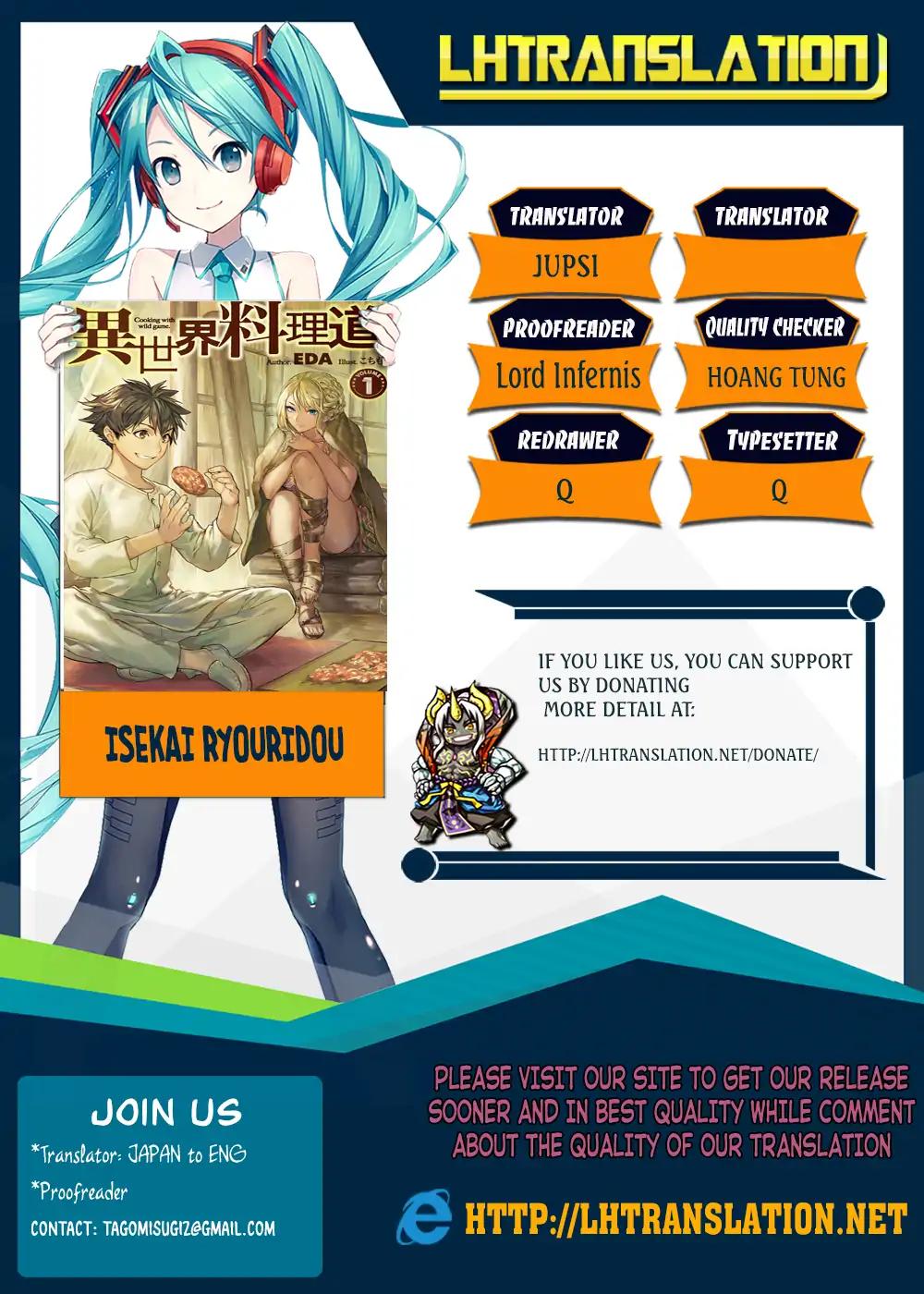 Isekai Ryouridou chapter 10 page 1