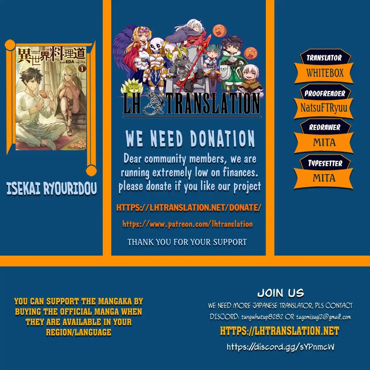 Isekai Ryouridou chapter 15 page 1