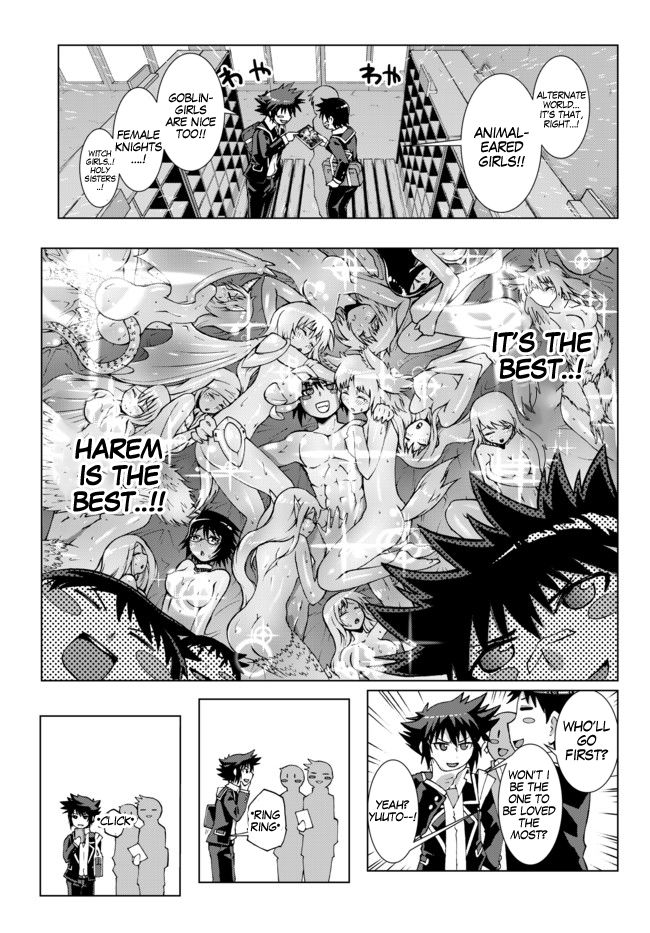 Isekai Shihai no Skill Taker: Zero kara Hajimeru Dorei Harem chapter 1 page 4