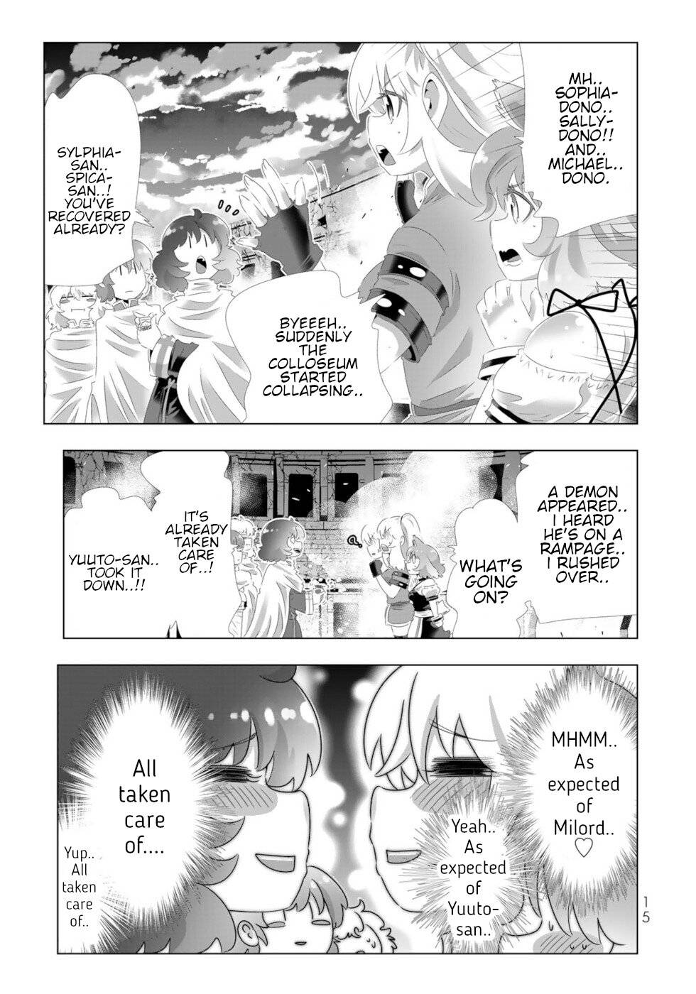 Isekai Shihai no Skill Taker: Zero kara Hajimeru Dorei Harem chapter 105 page 13