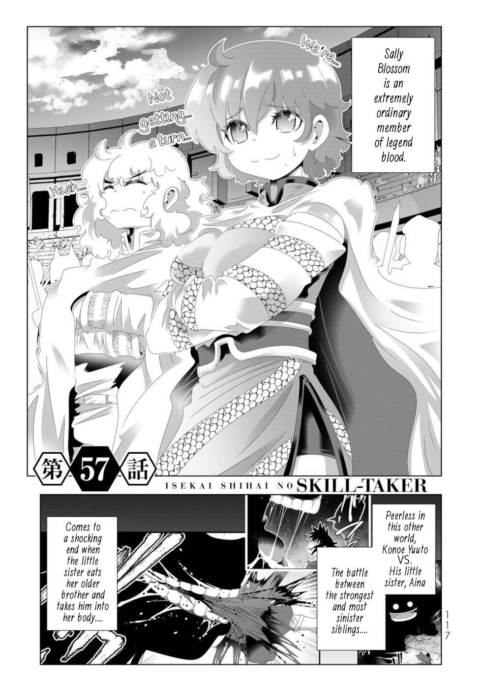Isekai Shihai no Skill Taker: Zero kara Hajimeru Dorei Harem chapter 111 page 1