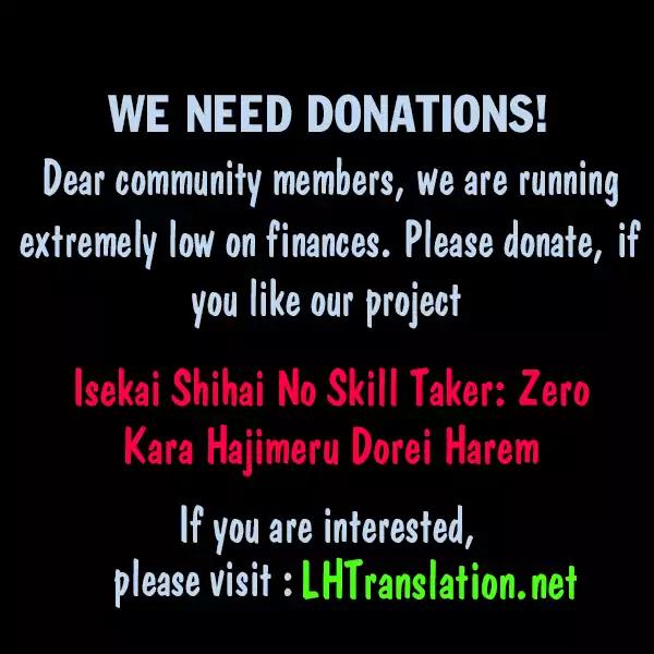 Isekai Shihai no Skill Taker: Zero kara Hajimeru Dorei Harem chapter 27 page 21