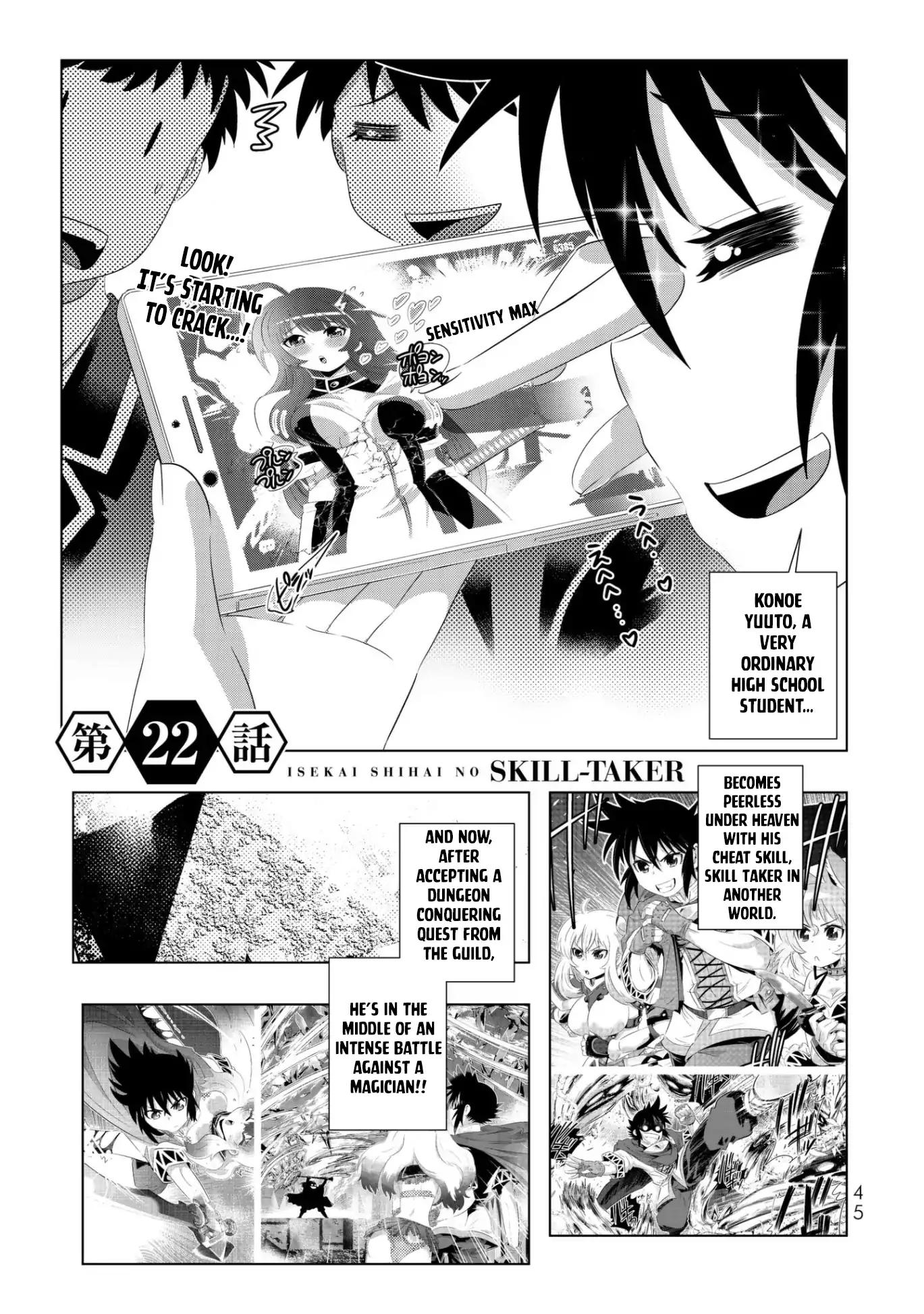 Isekai Shihai no Skill Taker: Zero kara Hajimeru Dorei Harem chapter 43 page 2