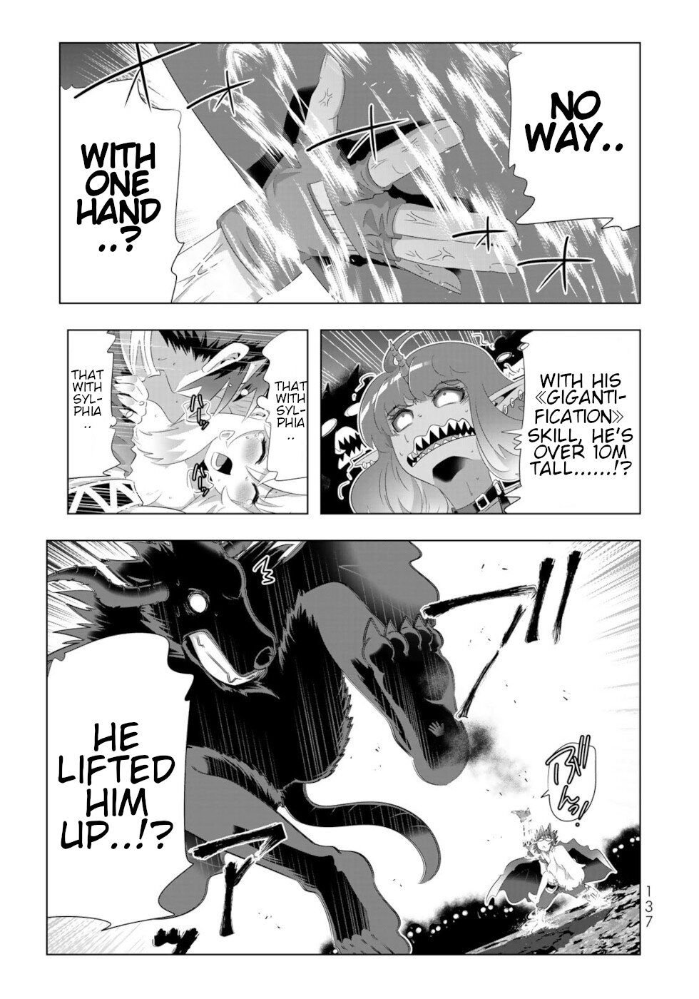 Isekai Shihai no Skill Taker: Zero kara Hajimeru Dorei Harem chapter 64 page 1