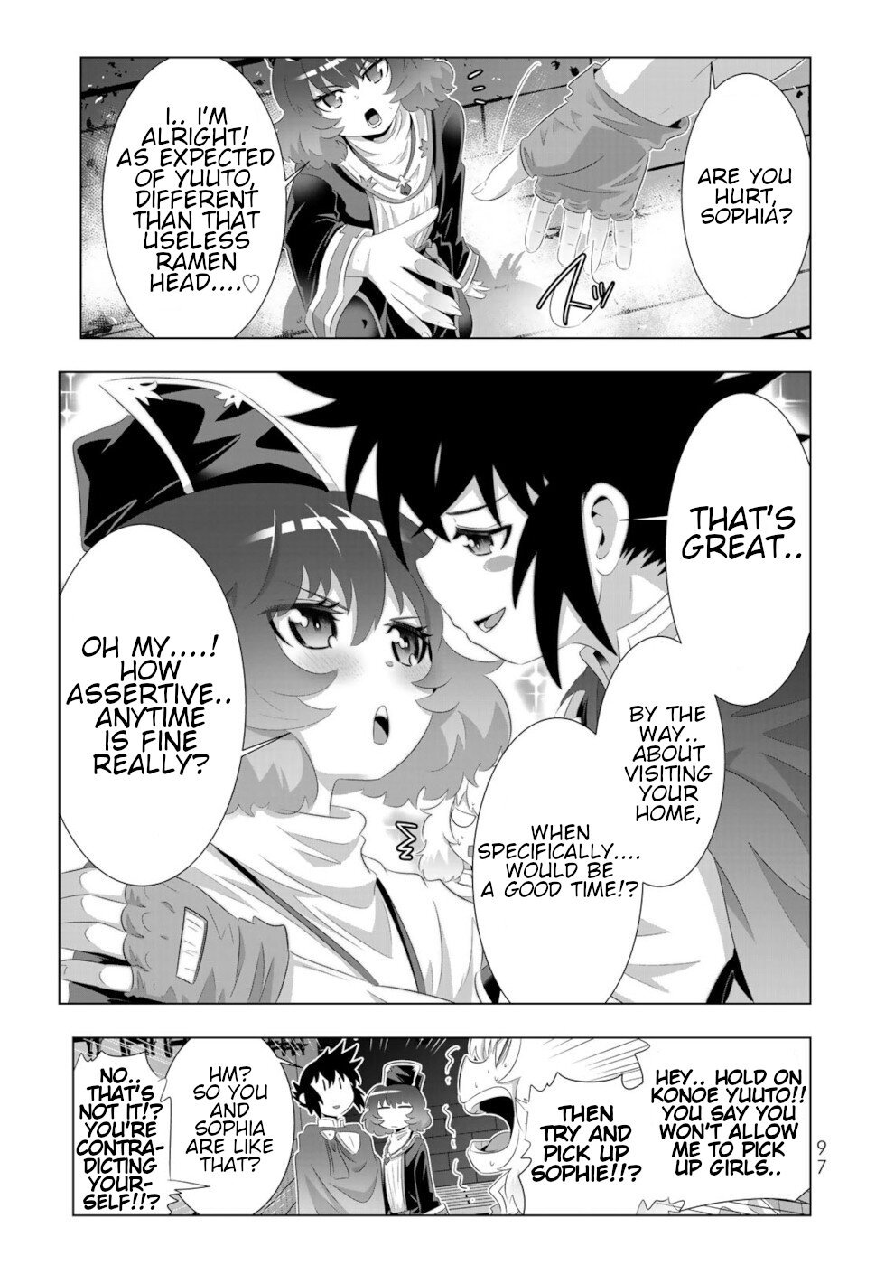 Isekai Shihai no Skill Taker: Zero kara Hajimeru Dorei Harem chapter 77 page 19