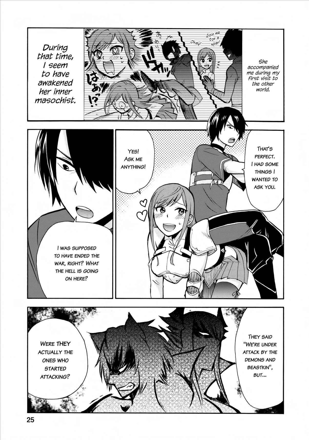 Isekai Shoukan wa Nidome Desu chapter 27.3 page 24