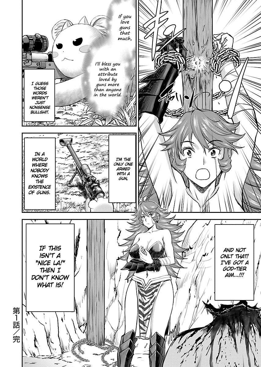 Isekai Sniper Is the Female Warrior's Mofumofu Pet chapter 1 page 38