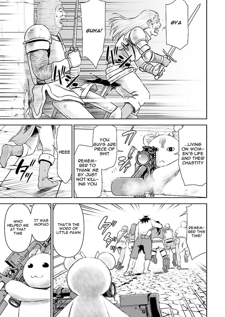 Isekai Sniper Is the Female Warrior's Mofumofu Pet chapter 2 page 21