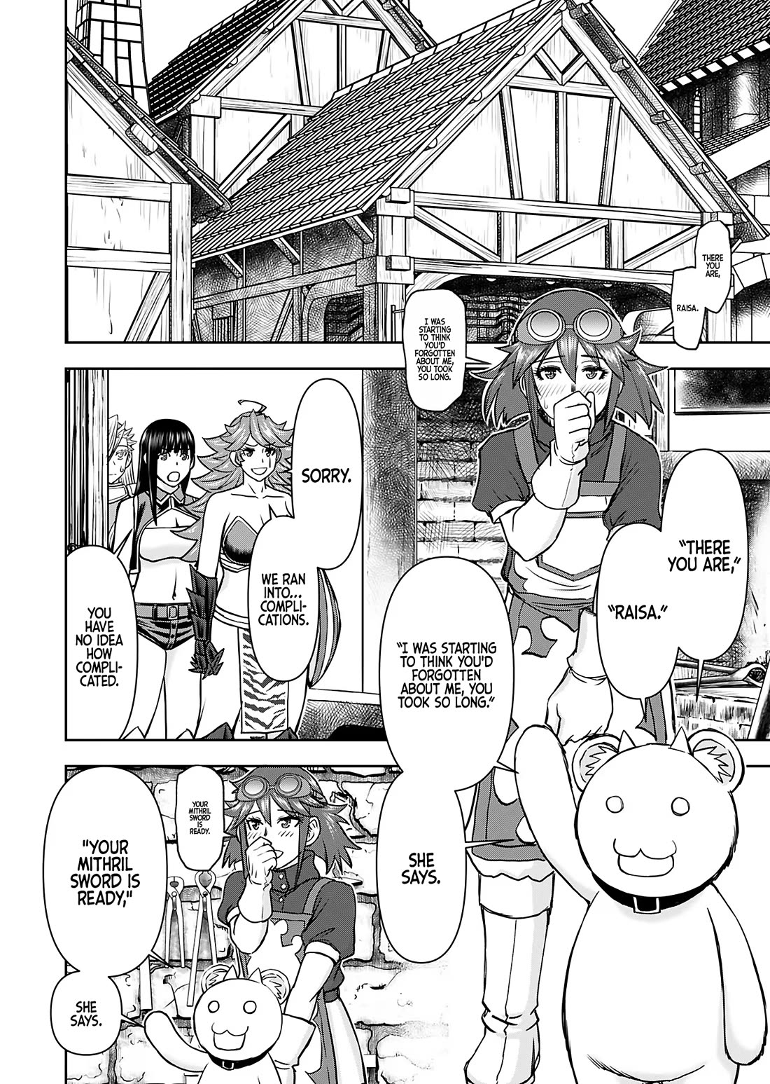 Isekai Sniper Is the Female Warrior's Mofumofu Pet chapter 37 page 12