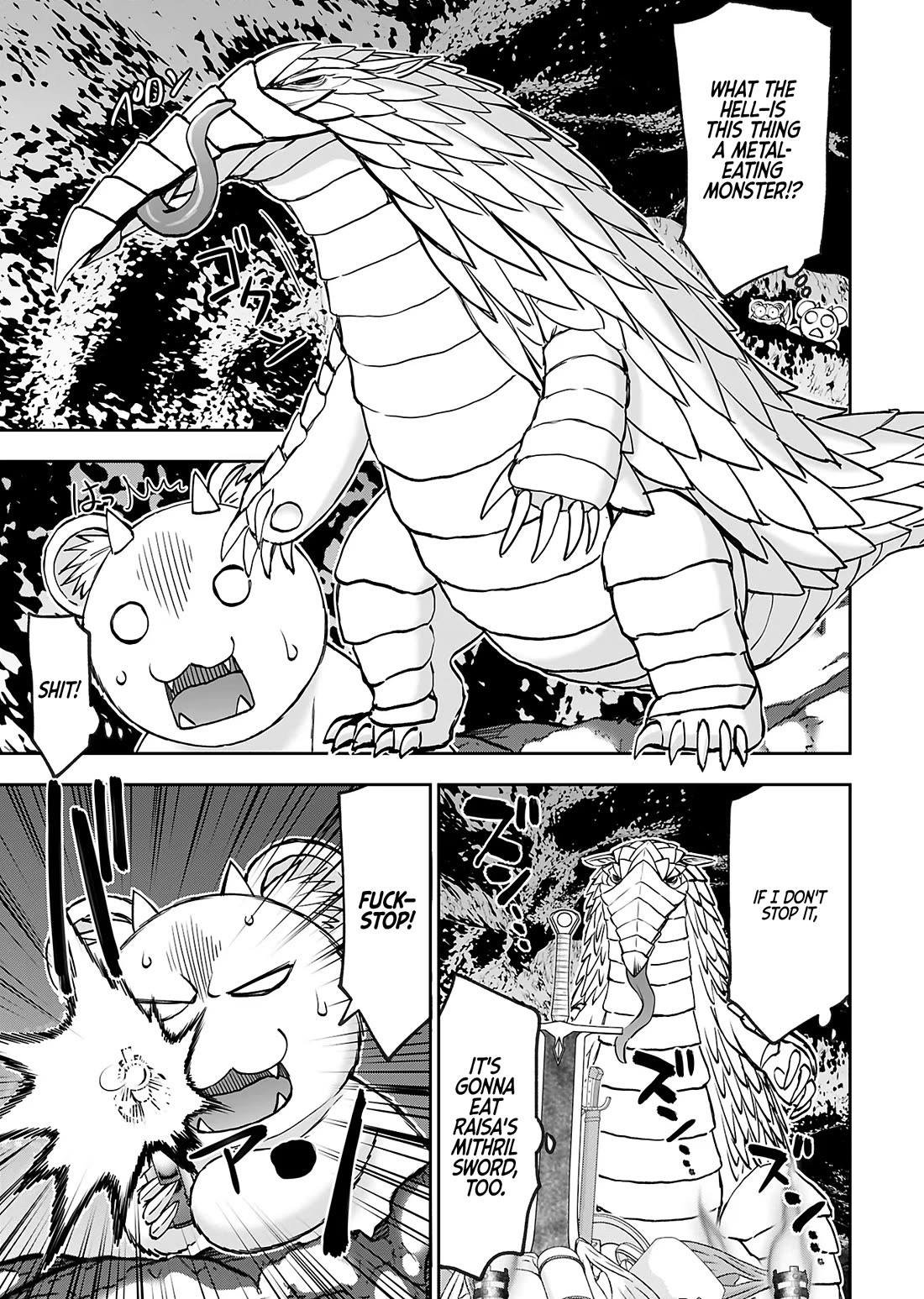 Isekai Sniper Is the Female Warrior's Mofumofu Pet chapter 39 page 11