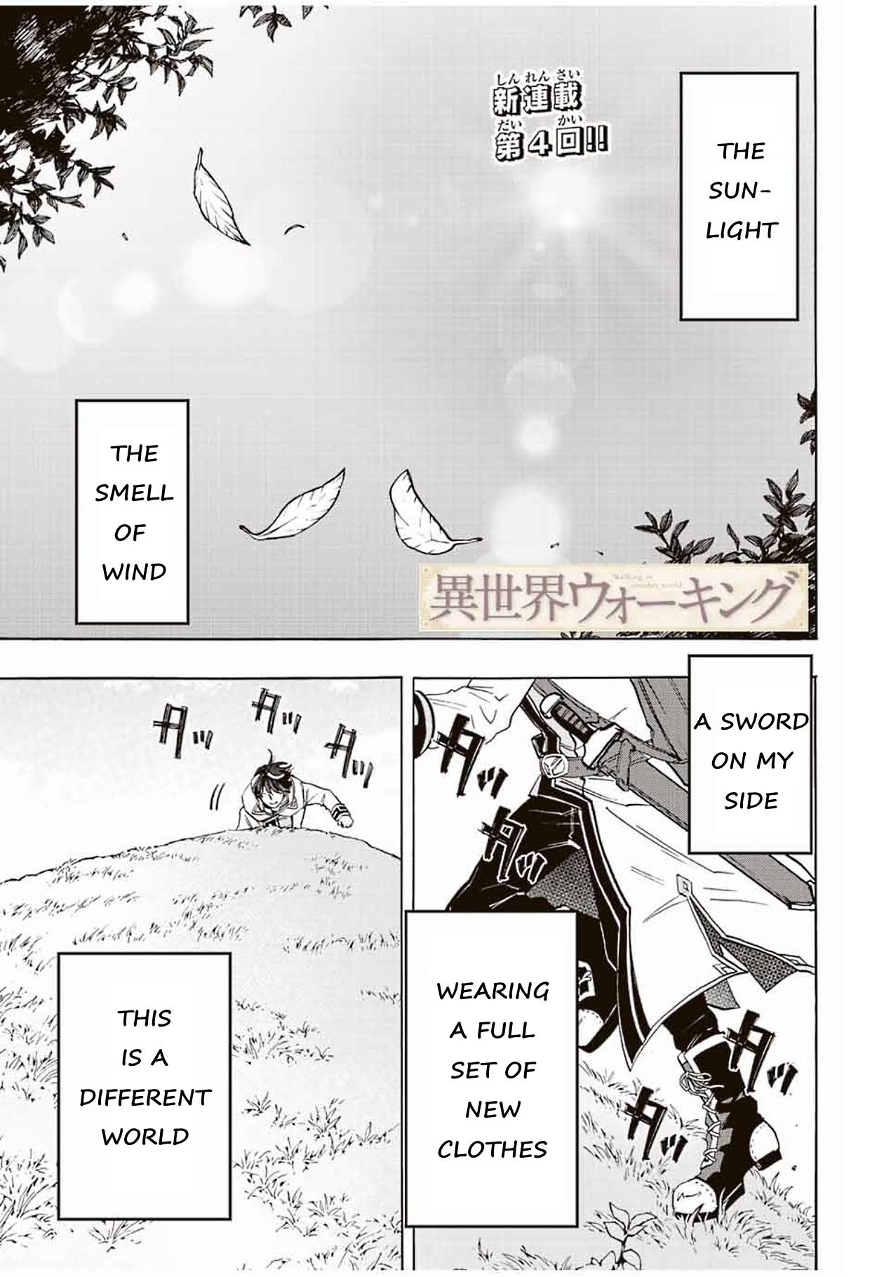 Isekai Walking chapter 4 page 1