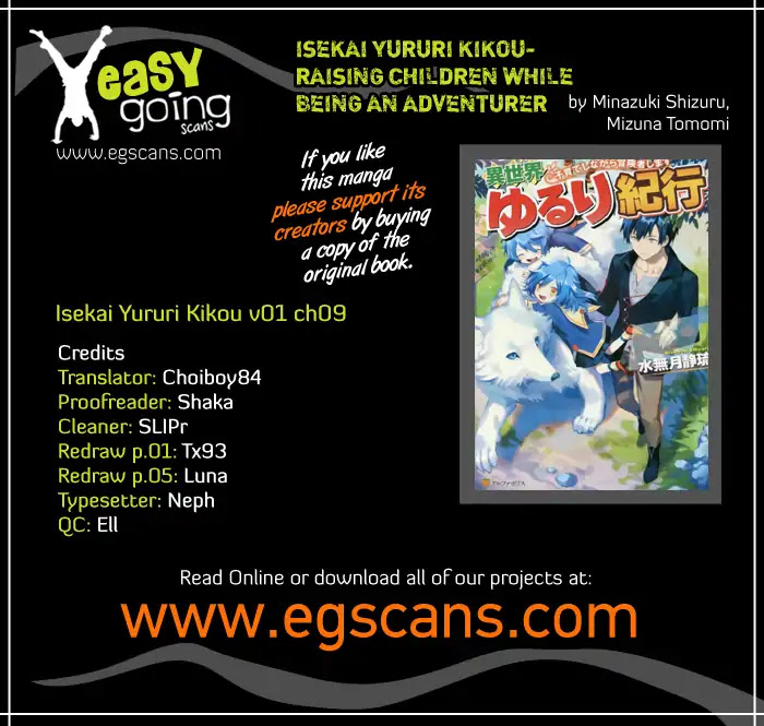 Isekai Yururi Kikou: Raising Children While Being an Adventurer chapter 9 page 1