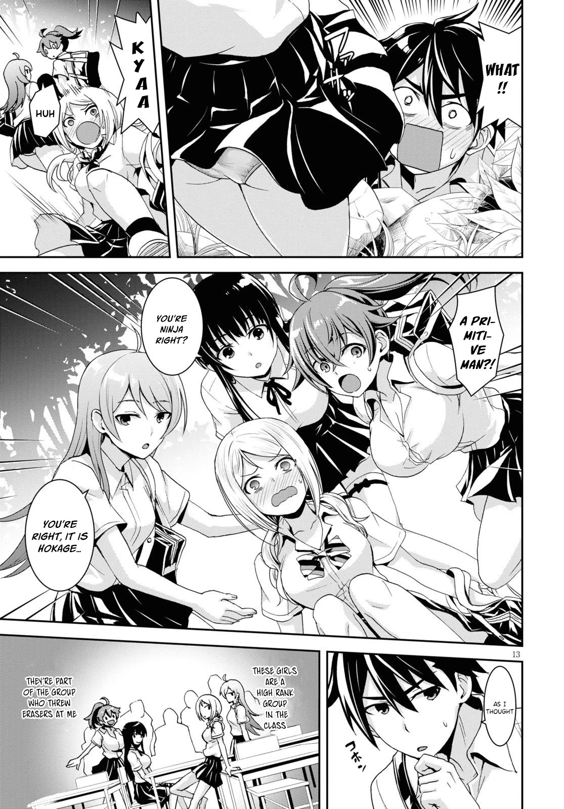 Isekai Yurutto Survival Seikatsu: Gakkou no Minna to Isekai no Mujintou ni Tenishitakedo Ore Dake Rakushou desu chapter 1 page 17