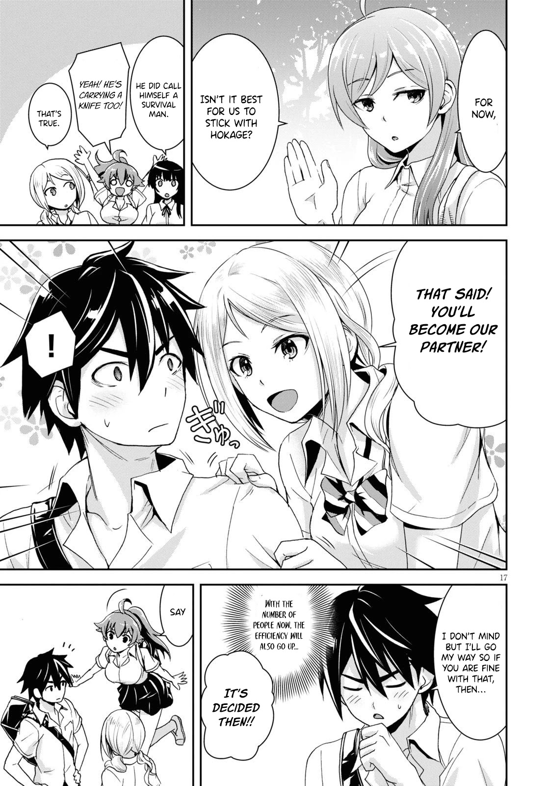 Isekai Yurutto Survival Seikatsu: Gakkou no Minna to Isekai no Mujintou ni Tenishitakedo Ore Dake Rakushou desu chapter 1 page 21