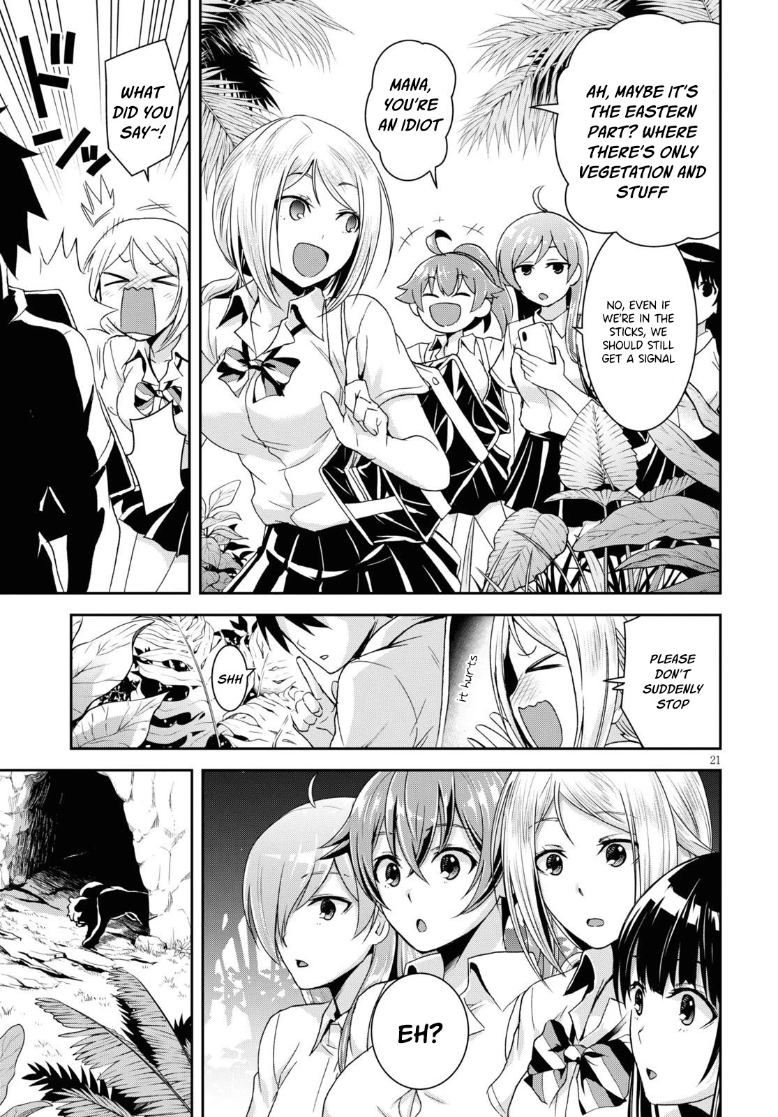 Isekai Yurutto Survival Seikatsu: Gakkou no Minna to Isekai no Mujintou ni Tenishitakedo Ore Dake Rakushou desu chapter 1 page 25