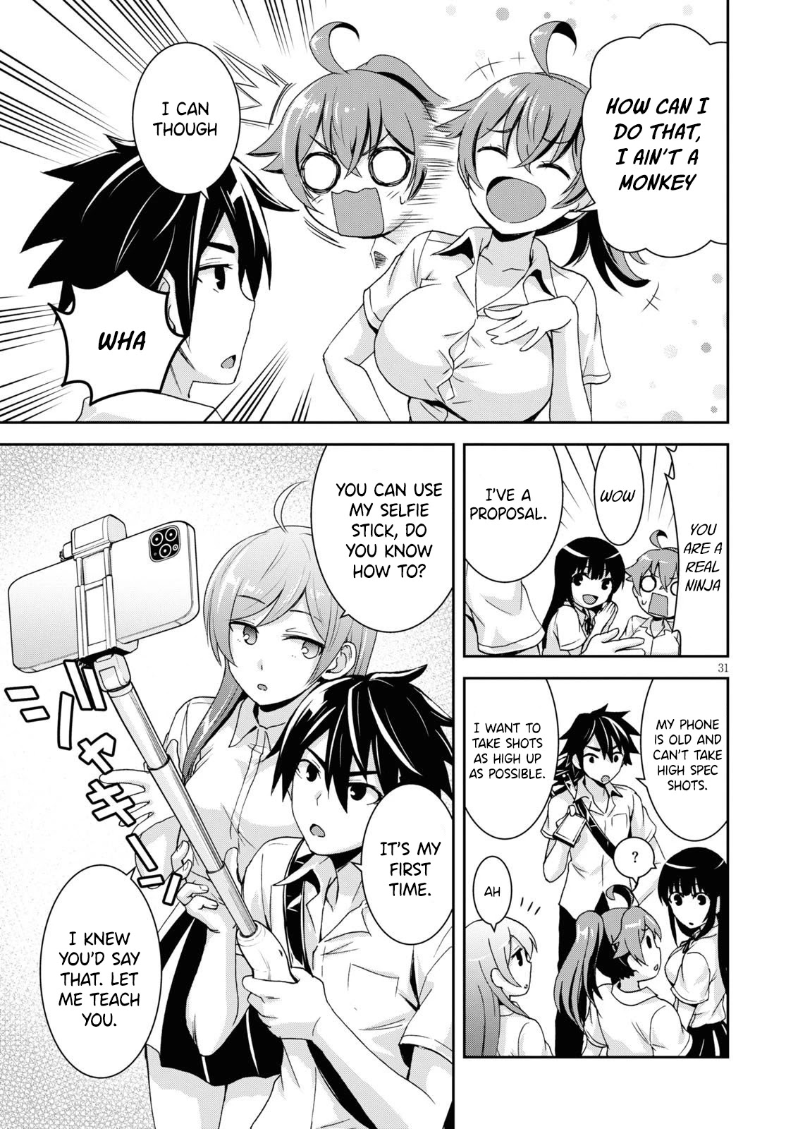 Isekai Yurutto Survival Seikatsu: Gakkou no Minna to Isekai no Mujintou ni Tenishitakedo Ore Dake Rakushou desu chapter 1 page 35