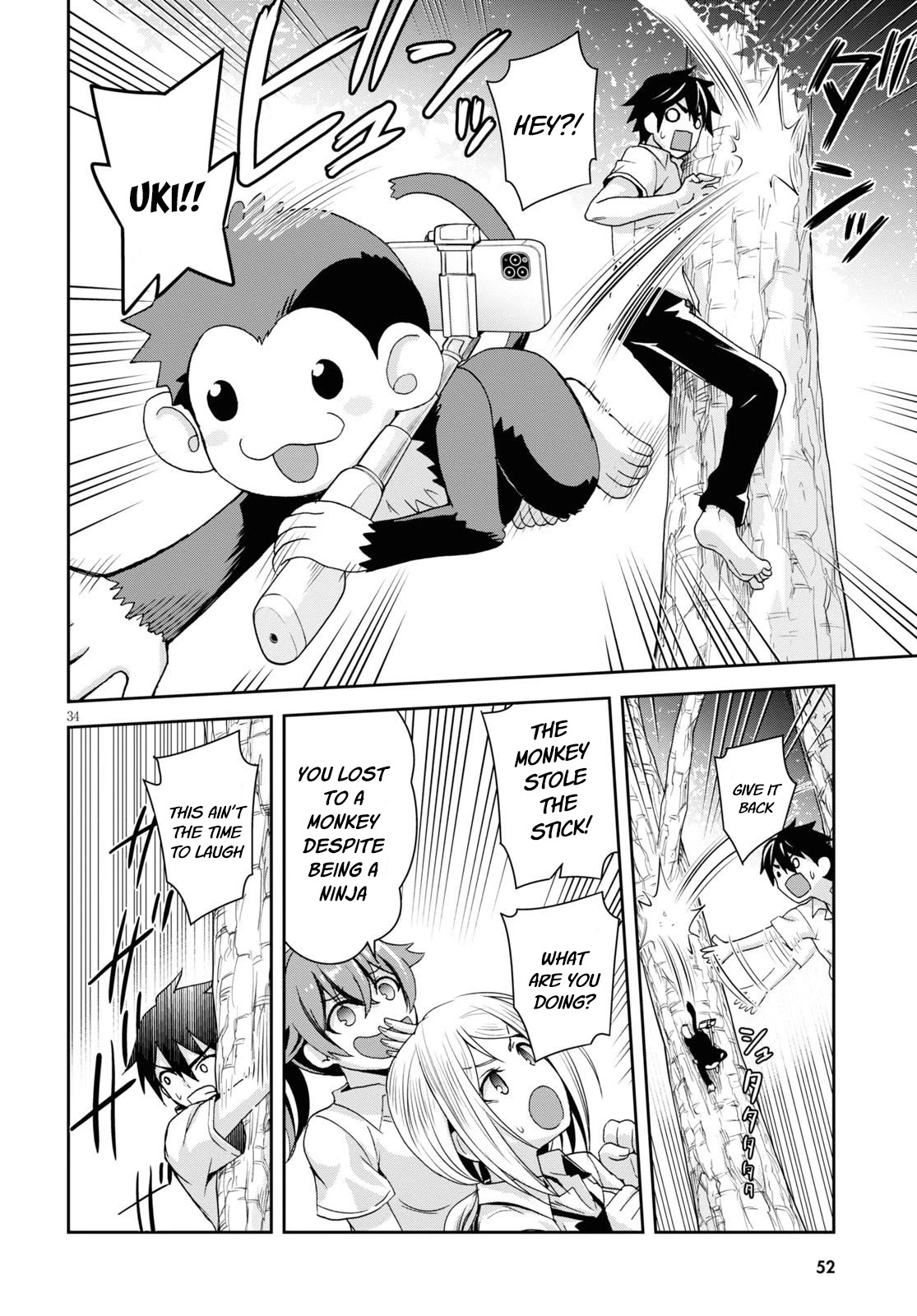 Isekai Yurutto Survival Seikatsu: Gakkou no Minna to Isekai no Mujintou ni Tenishitakedo Ore Dake Rakushou desu chapter 1 page 38
