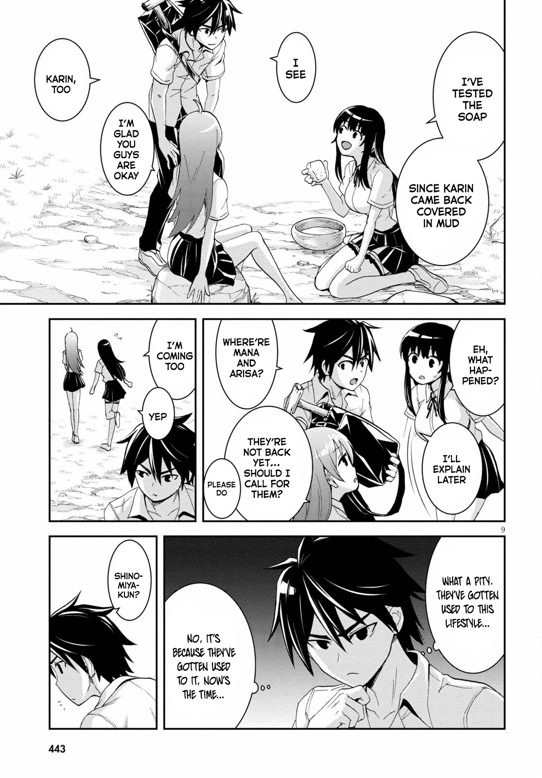 Isekai Yurutto Survival Seikatsu: Gakkou no Minna to Isekai no Mujintou ni Tenishitakedo Ore Dake Rakushou desu chapter 10 page 10