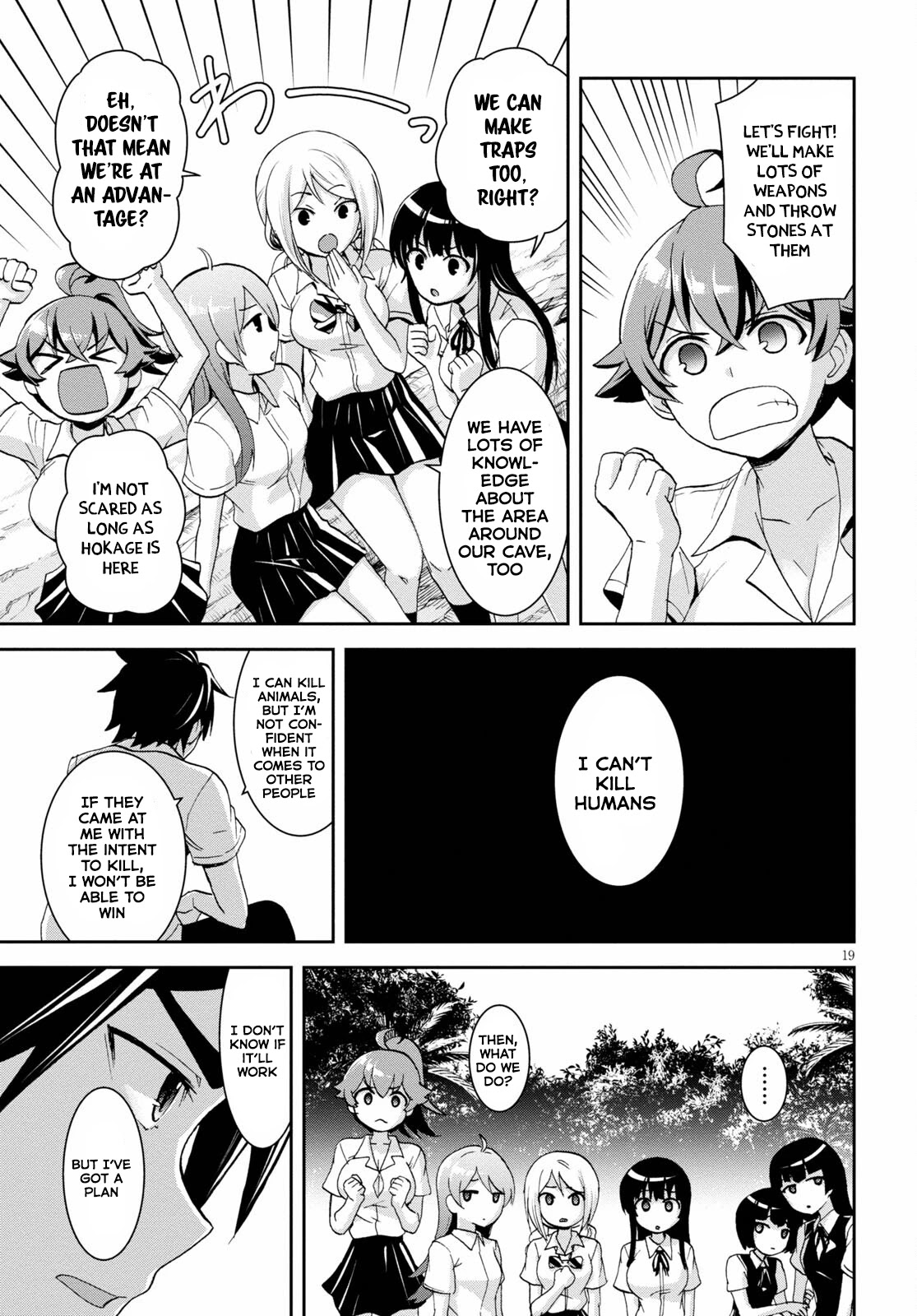 Isekai Yurutto Survival Seikatsu: Gakkou no Minna to Isekai no Mujintou ni Tenishitakedo Ore Dake Rakushou desu chapter 10 page 20