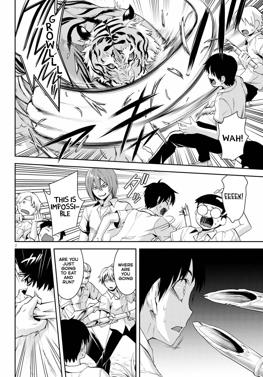 Isekai Yurutto Survival Seikatsu: Gakkou no Minna to Isekai no Mujintou ni Tenishitakedo Ore Dake Rakushou desu chapter 10 page 3