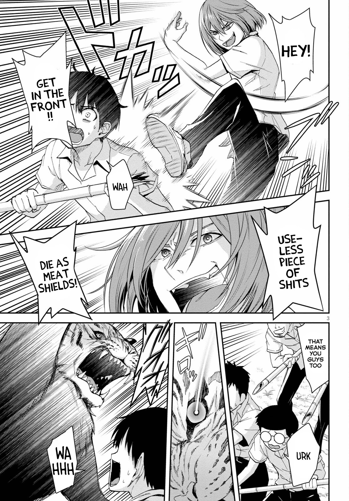 Isekai Yurutto Survival Seikatsu: Gakkou no Minna to Isekai no Mujintou ni Tenishitakedo Ore Dake Rakushou desu chapter 10 page 4