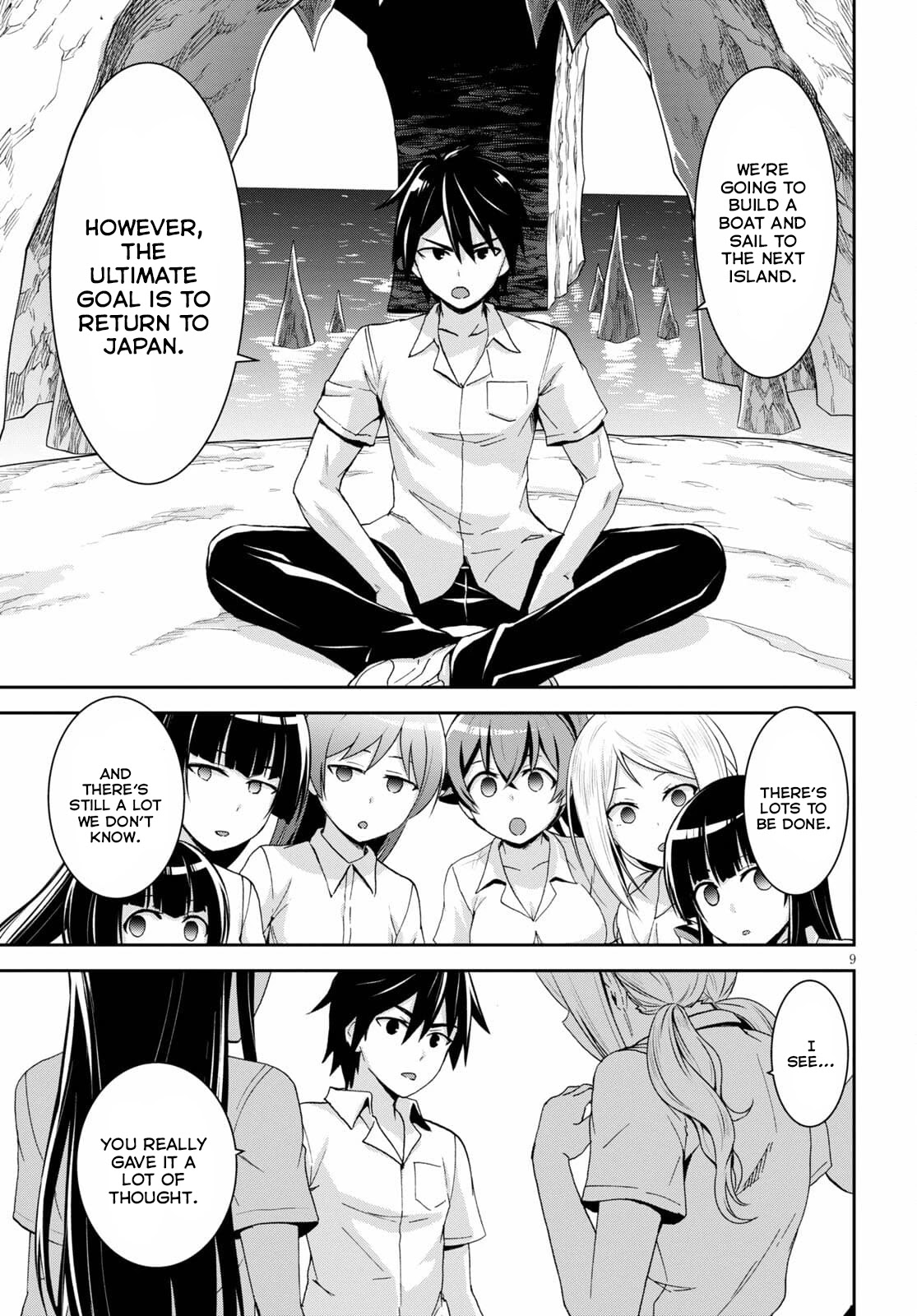 Isekai Yurutto Survival Seikatsu: Gakkou no Minna to Isekai no Mujintou ni Tenishitakedo Ore Dake Rakushou desu chapter 11 page 10