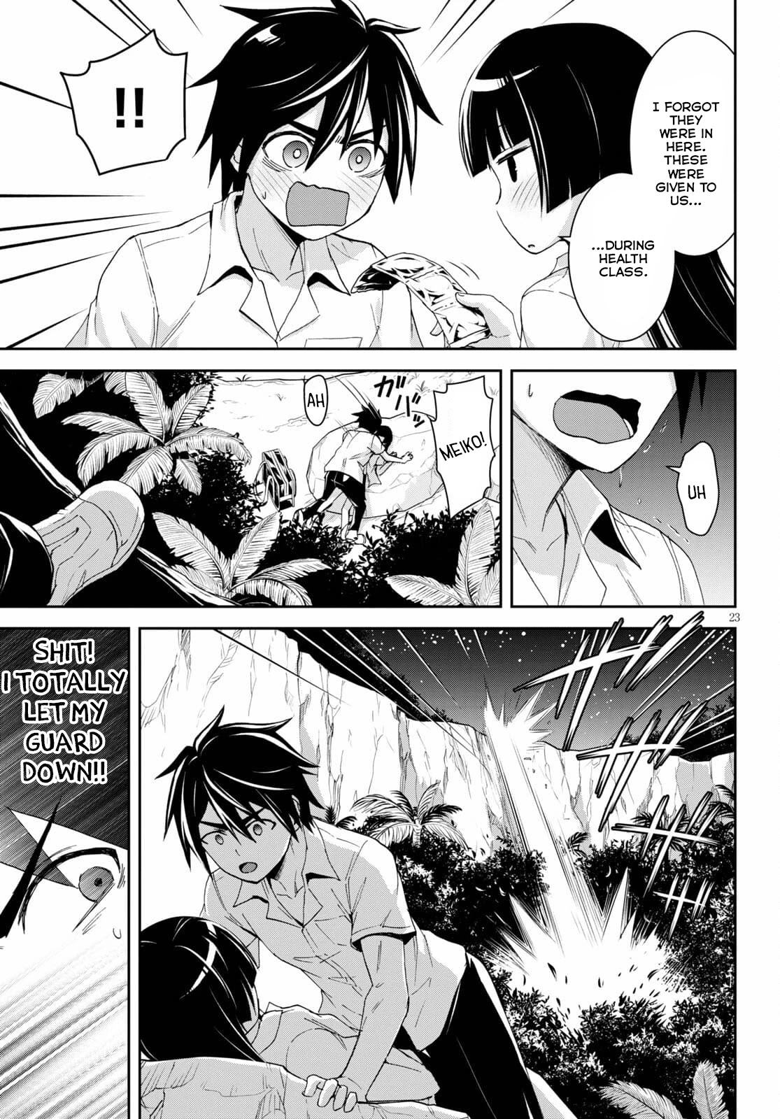 Isekai Yurutto Survival Seikatsu: Gakkou no Minna to Isekai no Mujintou ni Tenishitakedo Ore Dake Rakushou desu chapter 11 page 24