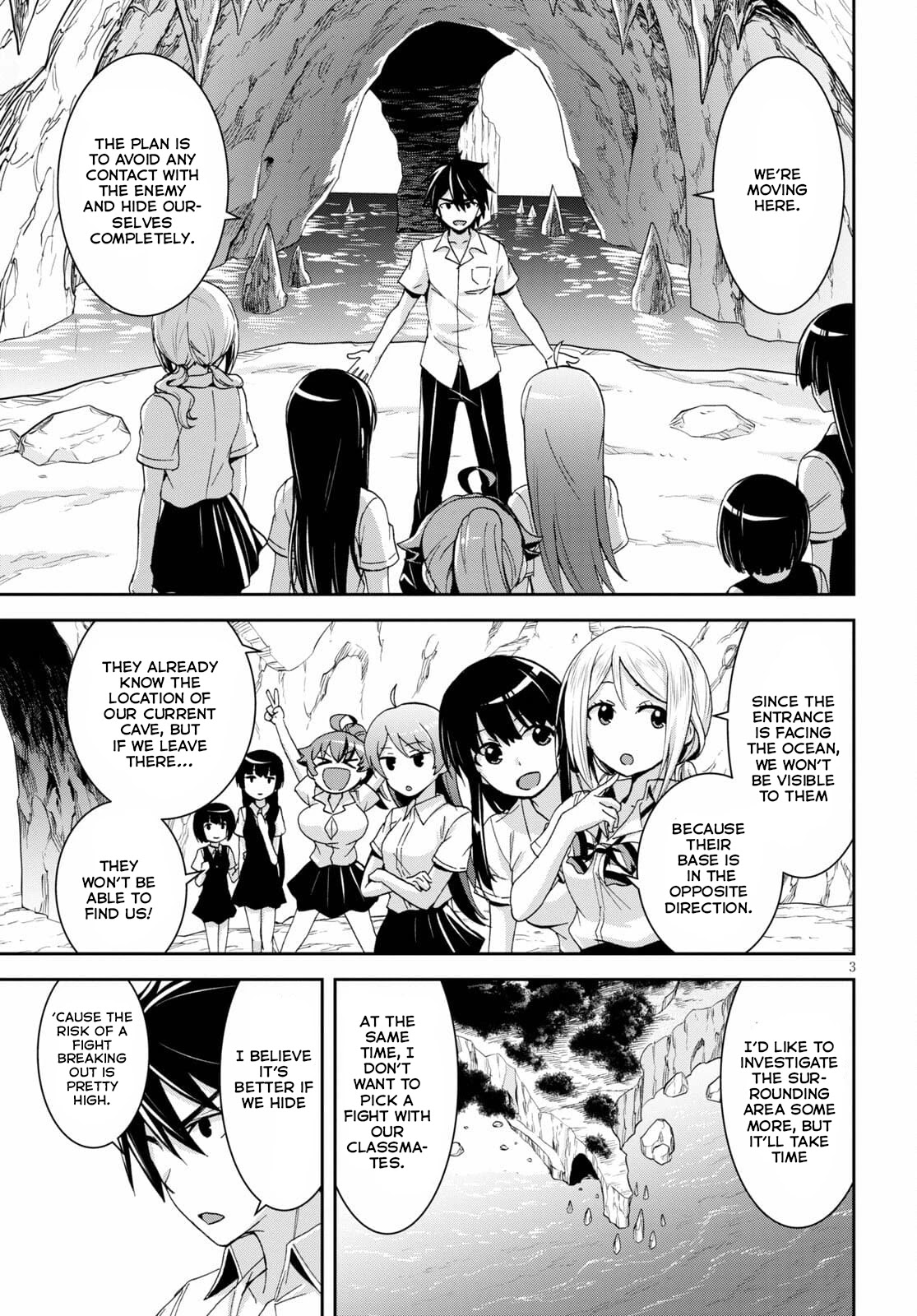 Isekai Yurutto Survival Seikatsu: Gakkou no Minna to Isekai no Mujintou ni Tenishitakedo Ore Dake Rakushou desu chapter 11 page 4