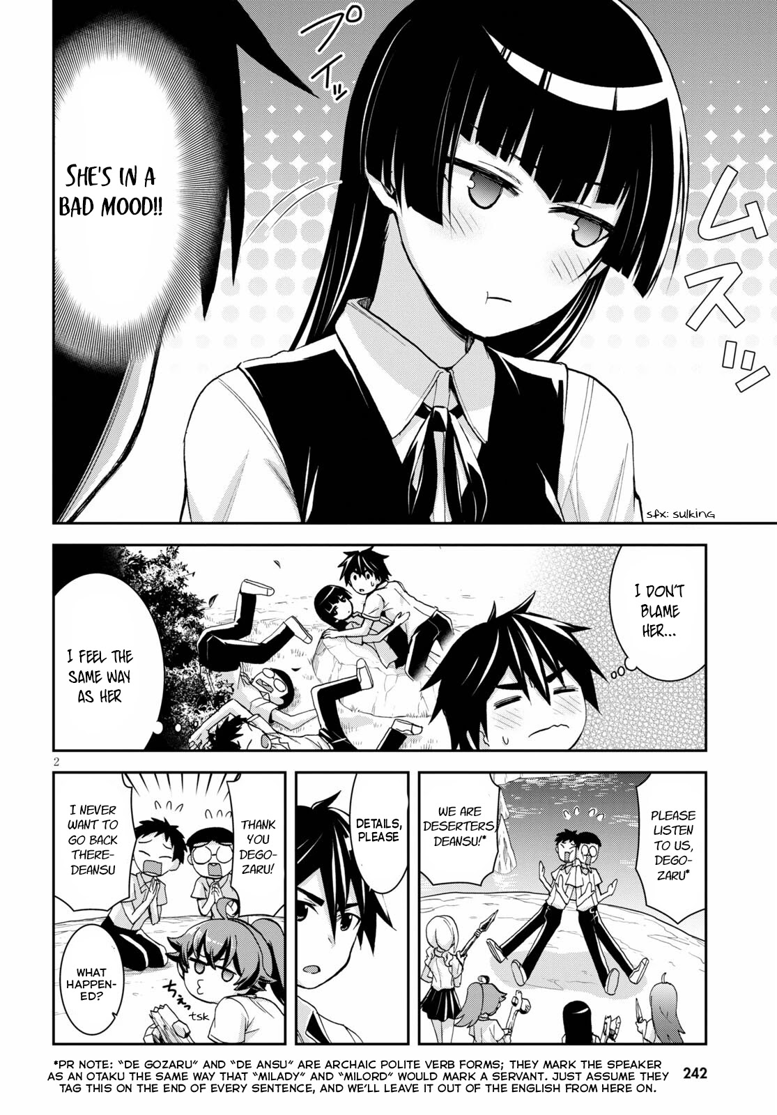 Isekai Yurutto Survival Seikatsu: Gakkou no Minna to Isekai no Mujintou ni Tenishitakedo Ore Dake Rakushou desu chapter 12 page 3