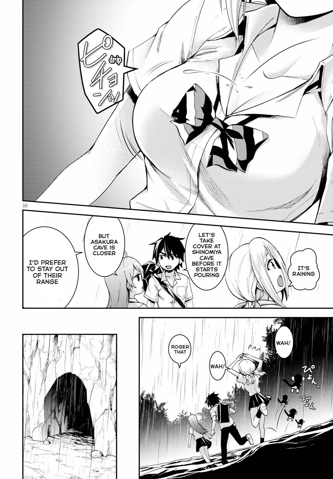 Isekai Yurutto Survival Seikatsu: Gakkou no Minna to Isekai no Mujintou ni Tenishitakedo Ore Dake Rakushou desu chapter 14 page 11