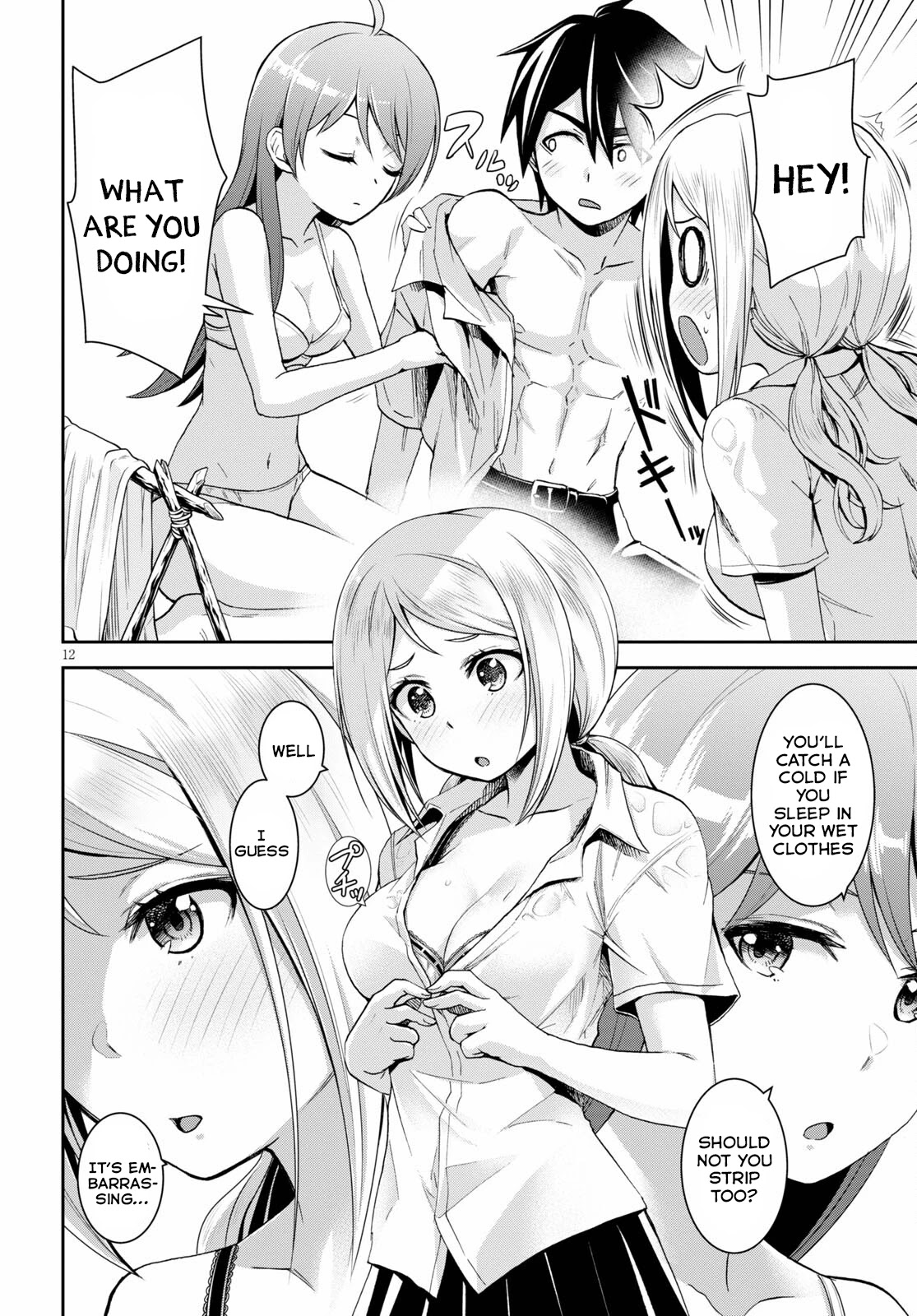 Isekai Yurutto Survival Seikatsu: Gakkou no Minna to Isekai no Mujintou ni Tenishitakedo Ore Dake Rakushou desu chapter 14 page 13