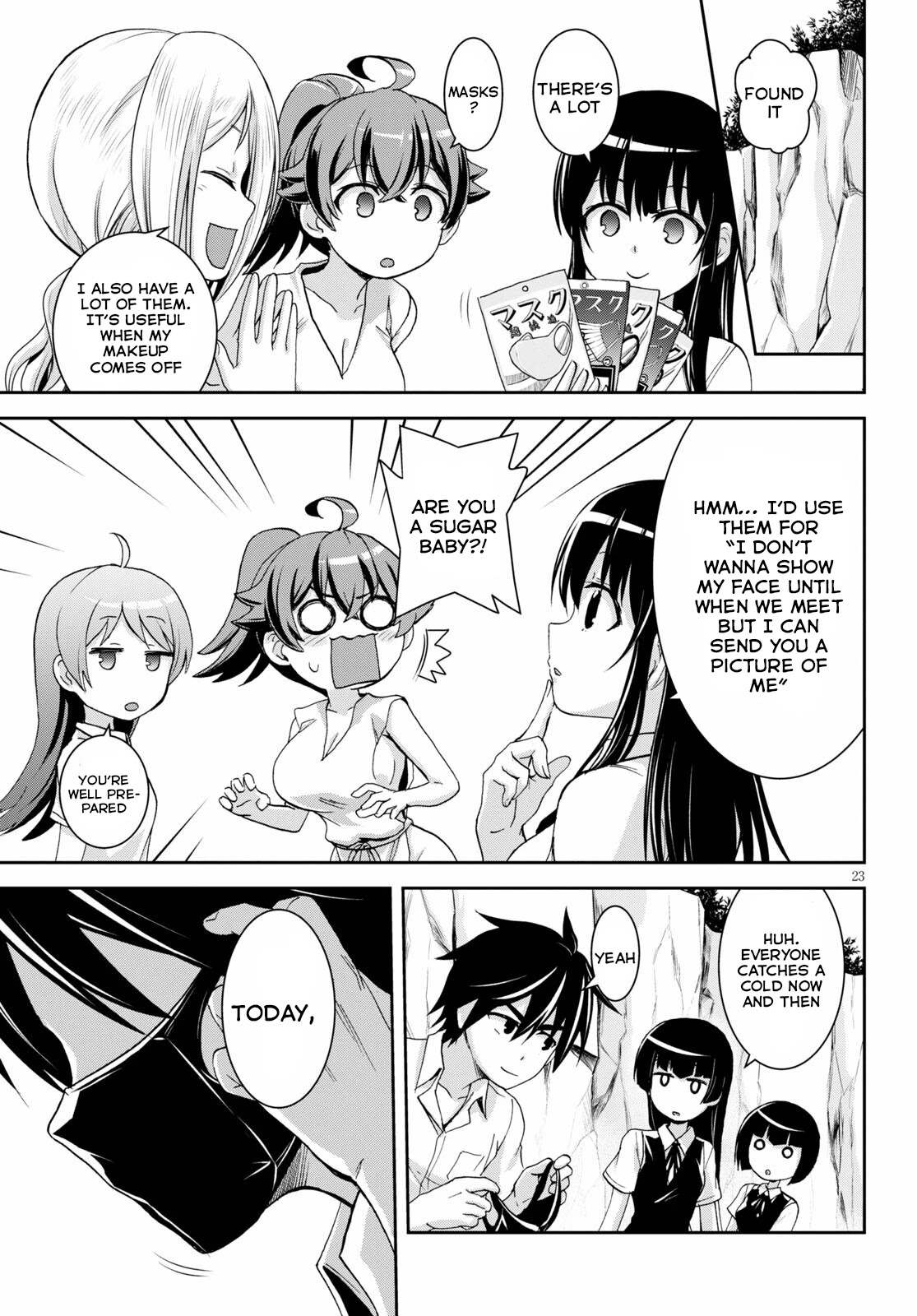 Isekai Yurutto Survival Seikatsu: Gakkou no Minna to Isekai no Mujintou ni Tenishitakedo Ore Dake Rakushou desu chapter 14 page 24