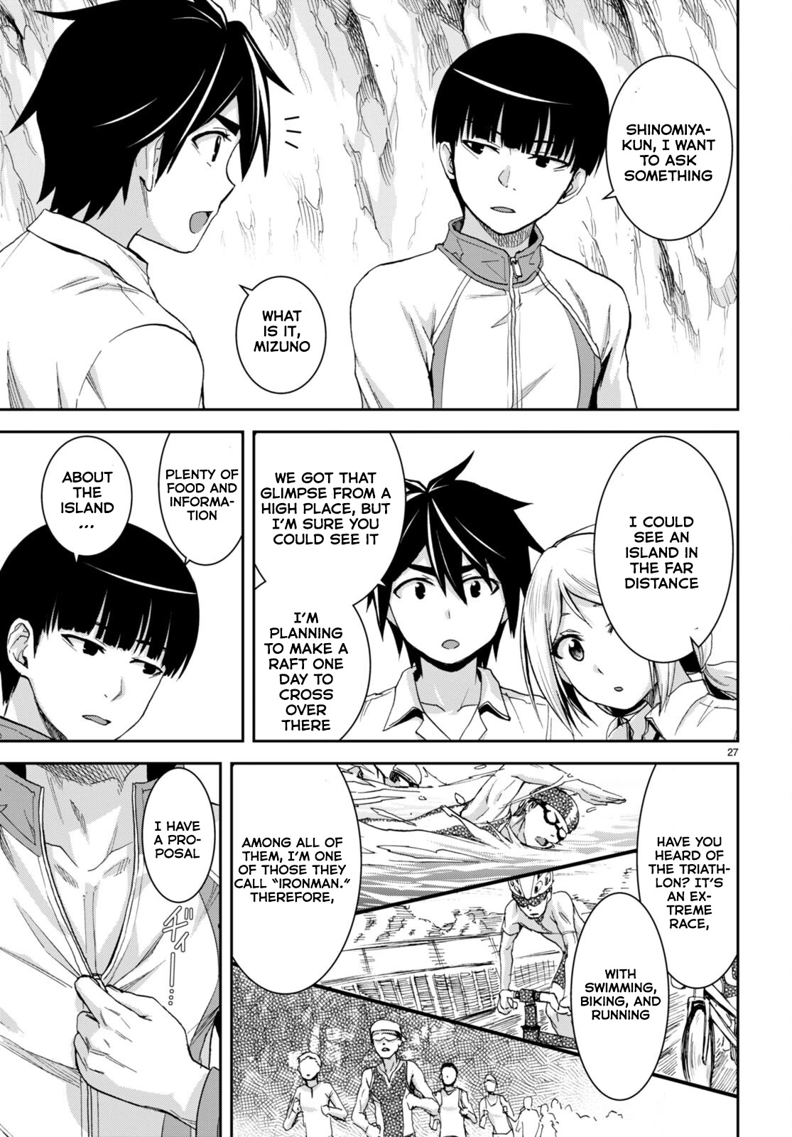 Isekai Yurutto Survival Seikatsu: Gakkou no Minna to Isekai no Mujintou ni Tenishitakedo Ore Dake Rakushou desu chapter 16 page 28